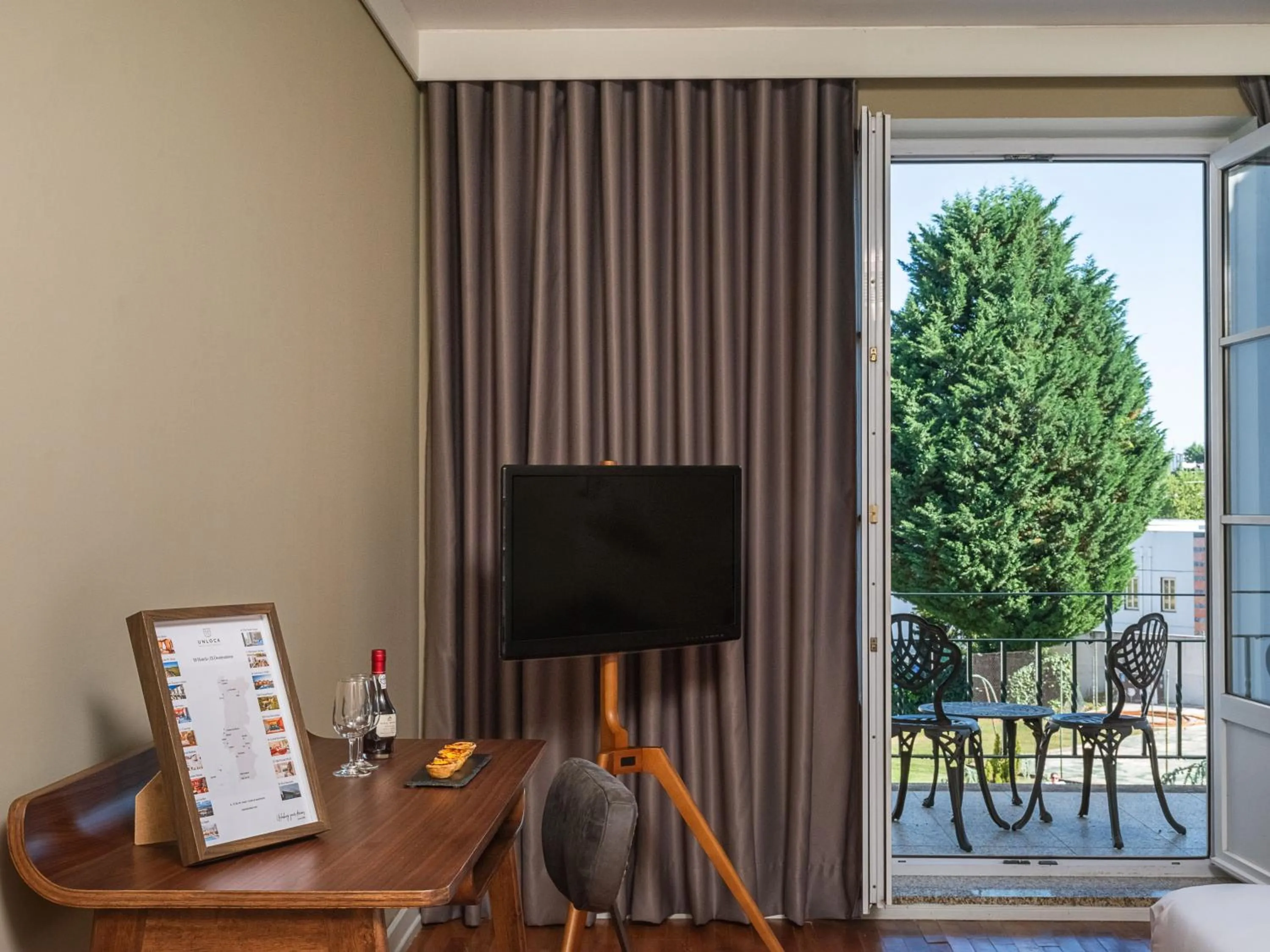 Balcony/Terrace in Forrester Essence Douro Hotel - by Unlock Hotels