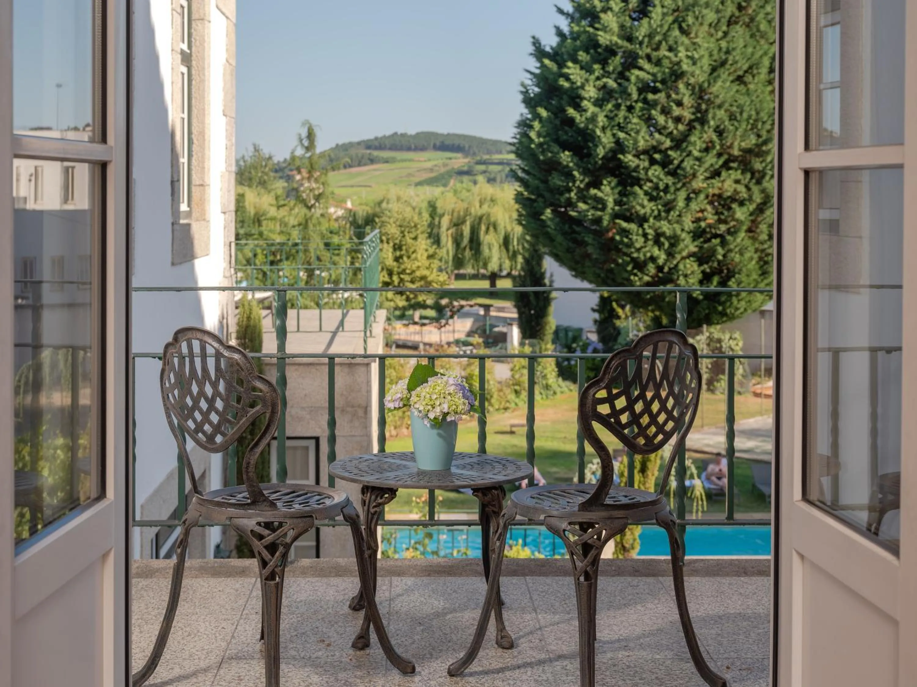 Balcony/Terrace in Forrester Essence Douro Hotel - by Unlock Hotels