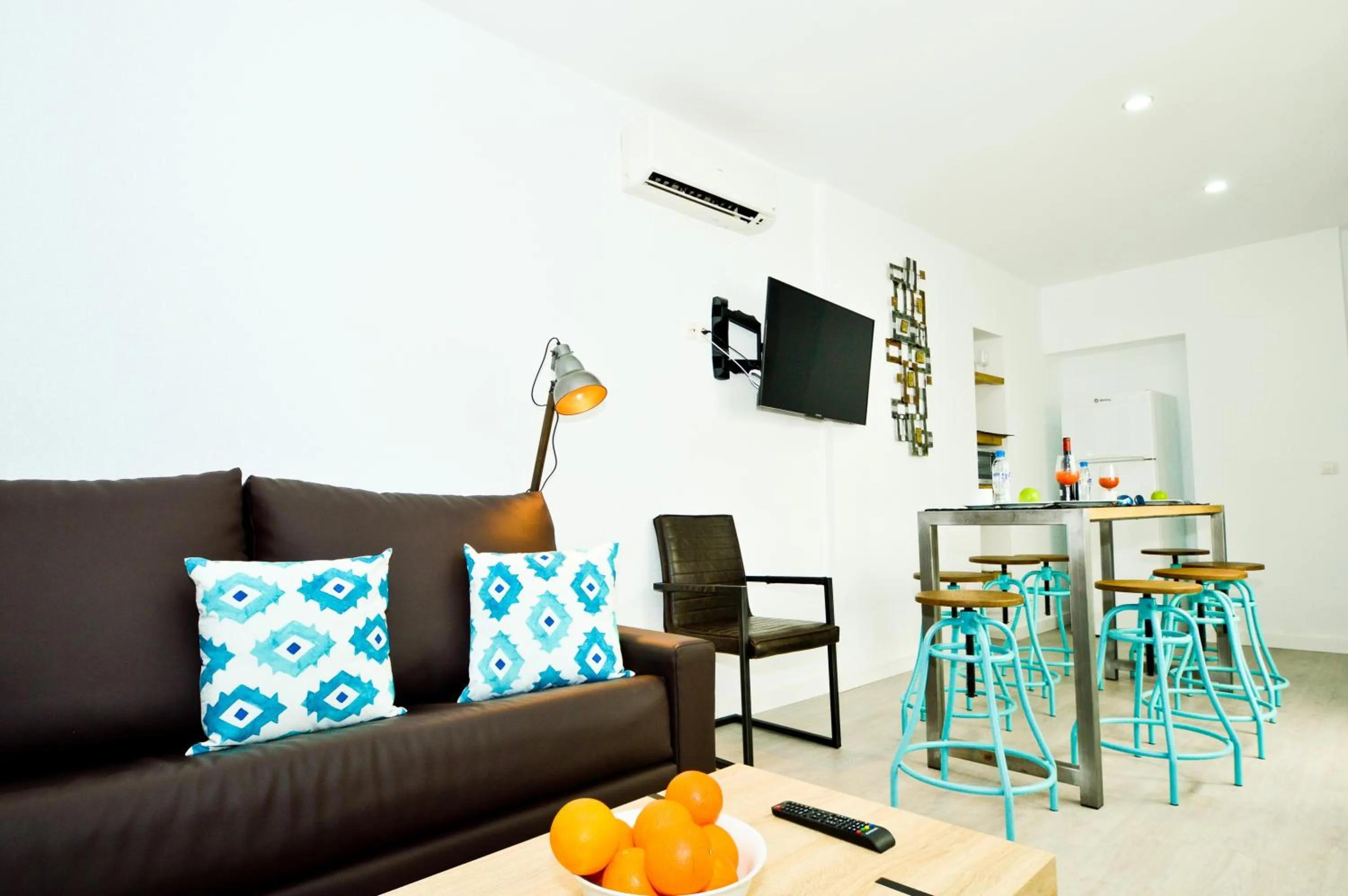 Living room in The Zentral Suites & Apartments