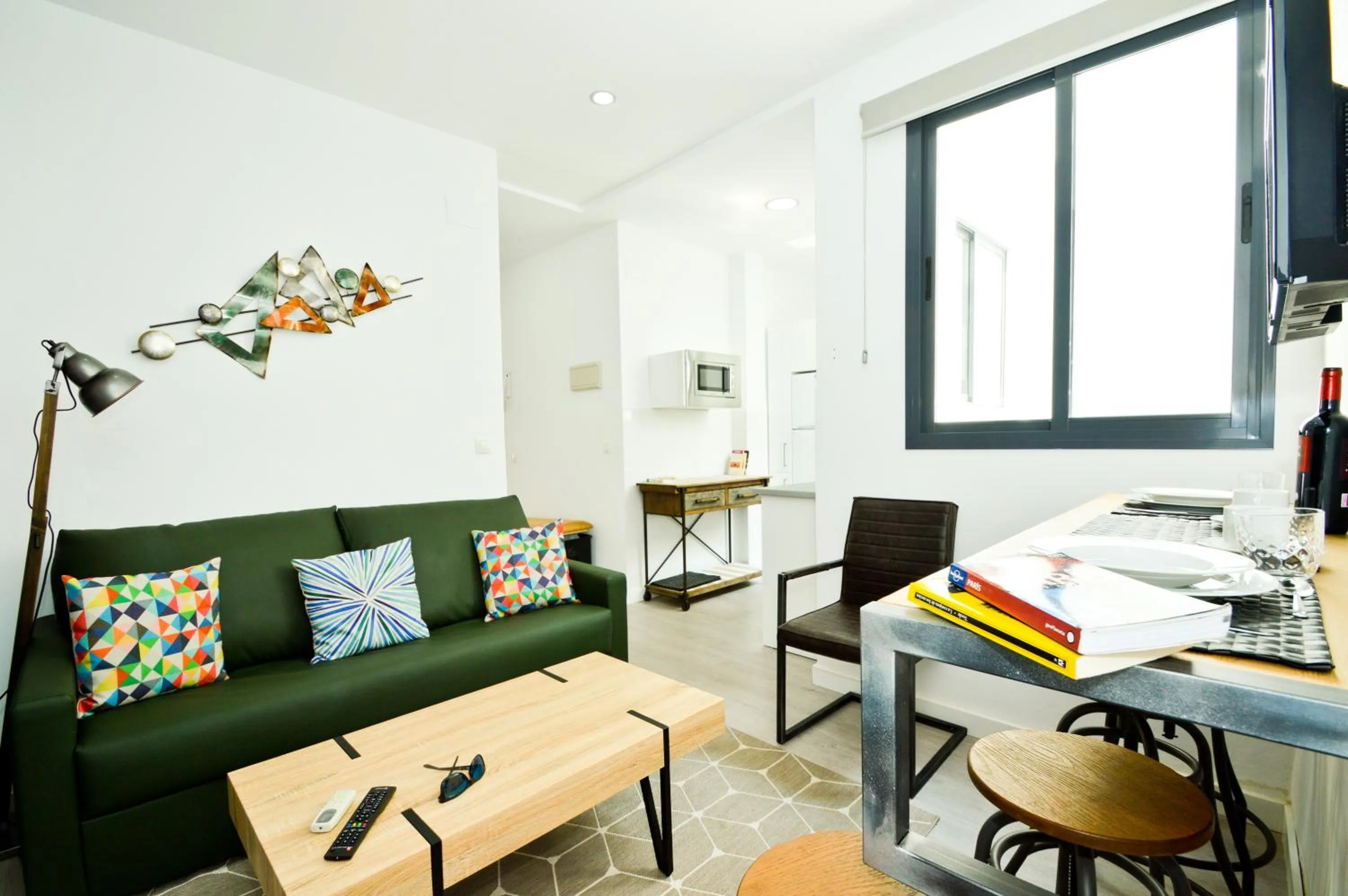 Living room in The Zentral Suites & Apartments