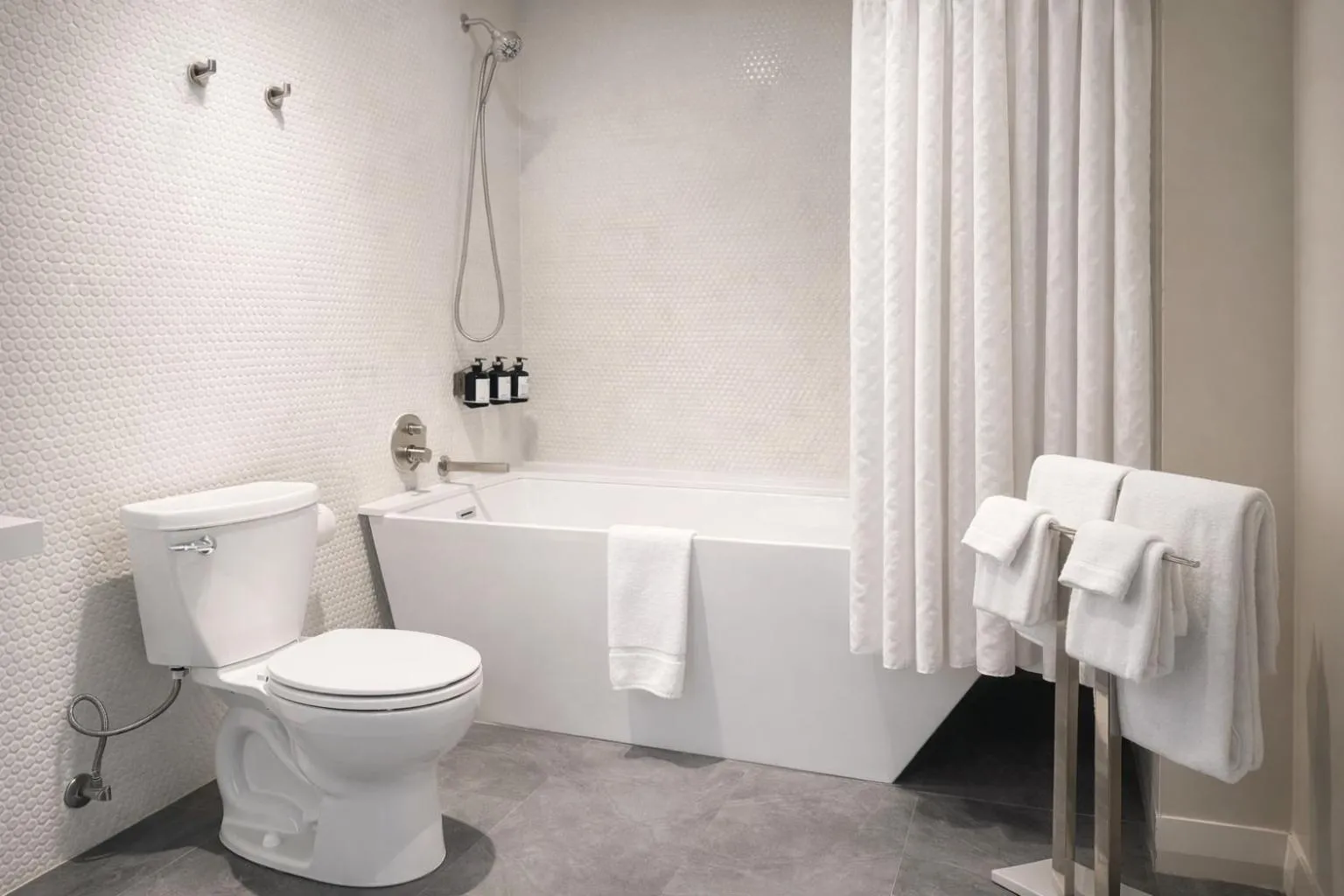 Bathroom in Nester Finn Entertainment District
