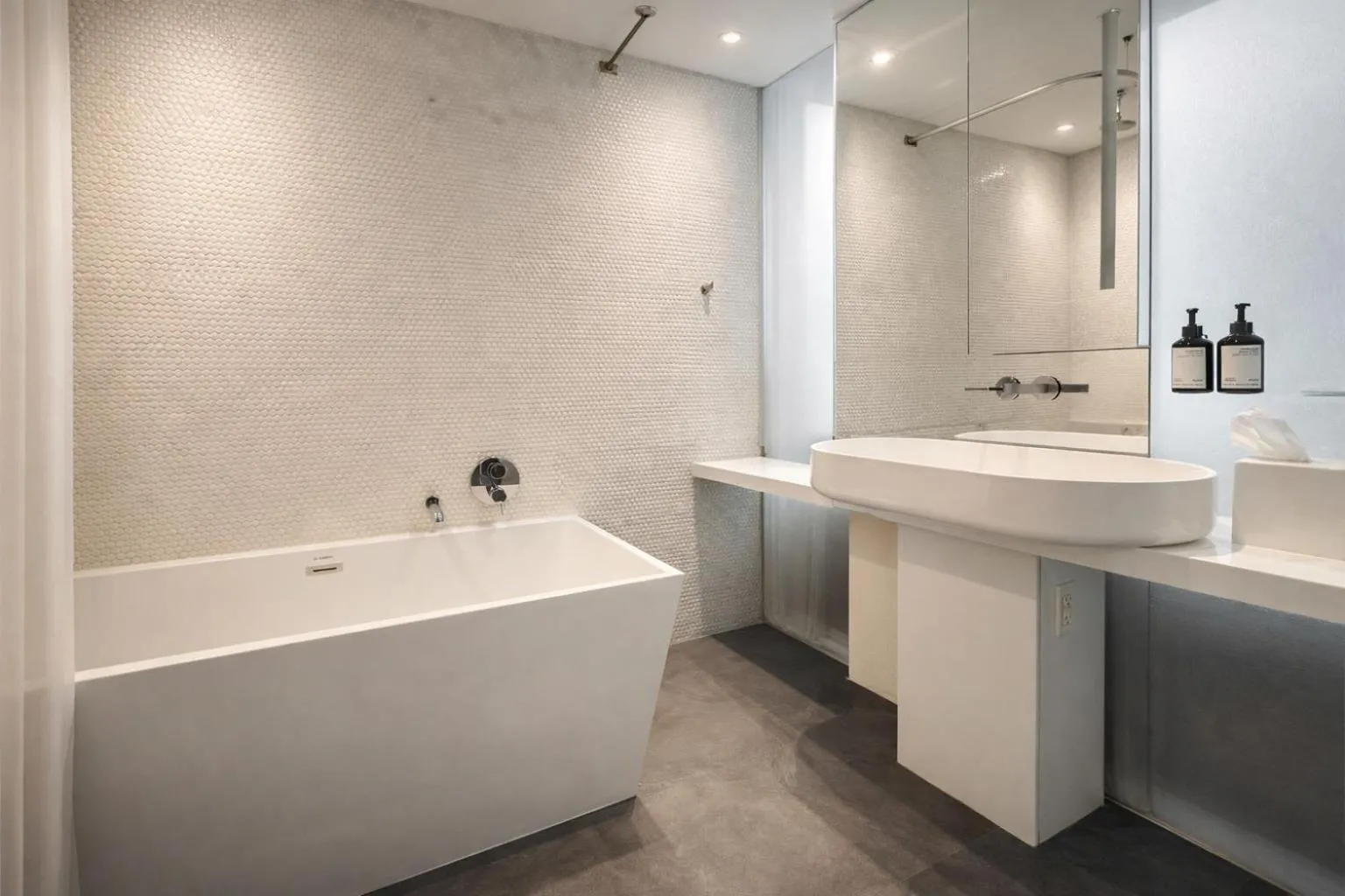 Bathroom in Nester Finn Entertainment District