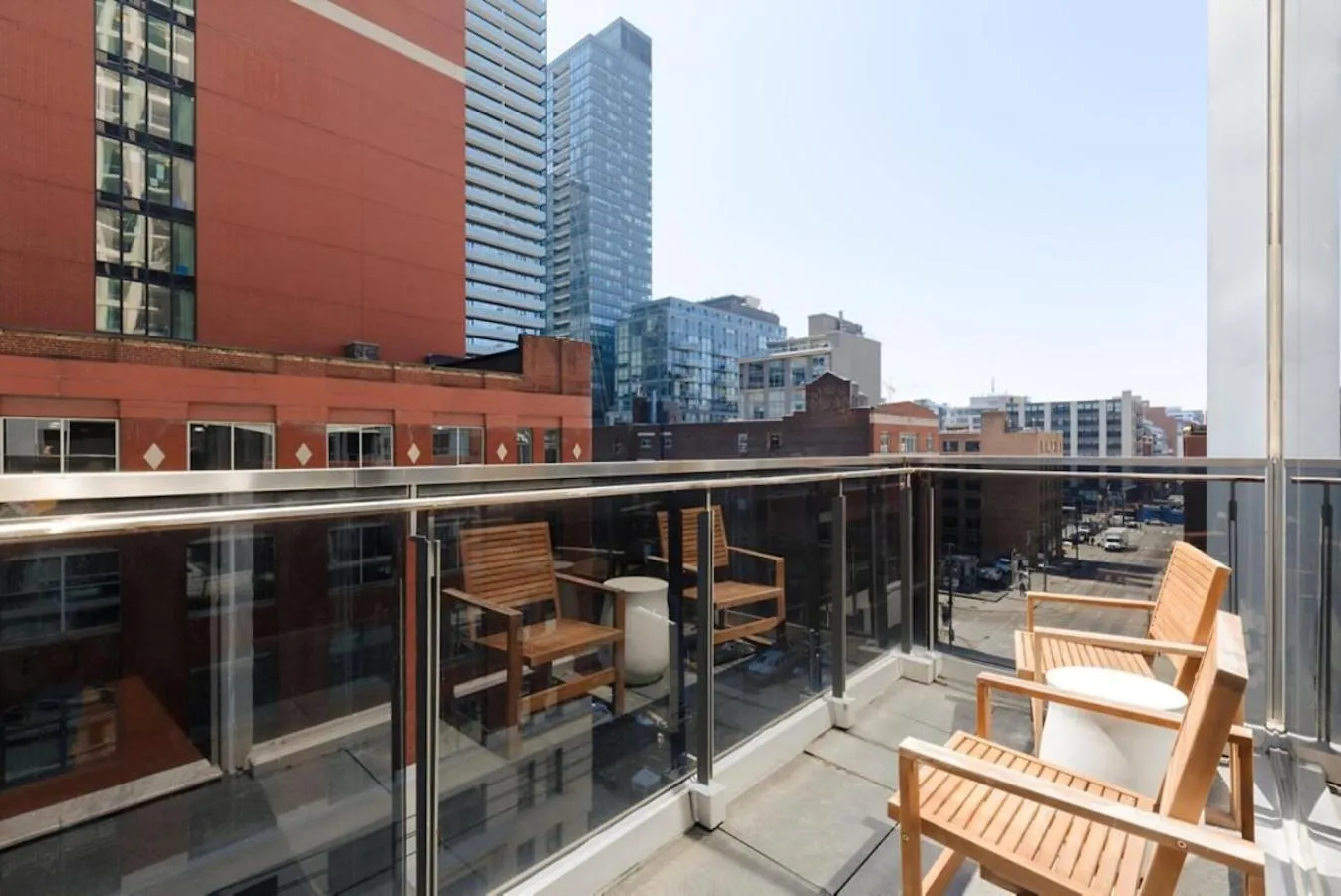 Balcony/Terrace in Nester Finn Entertainment District