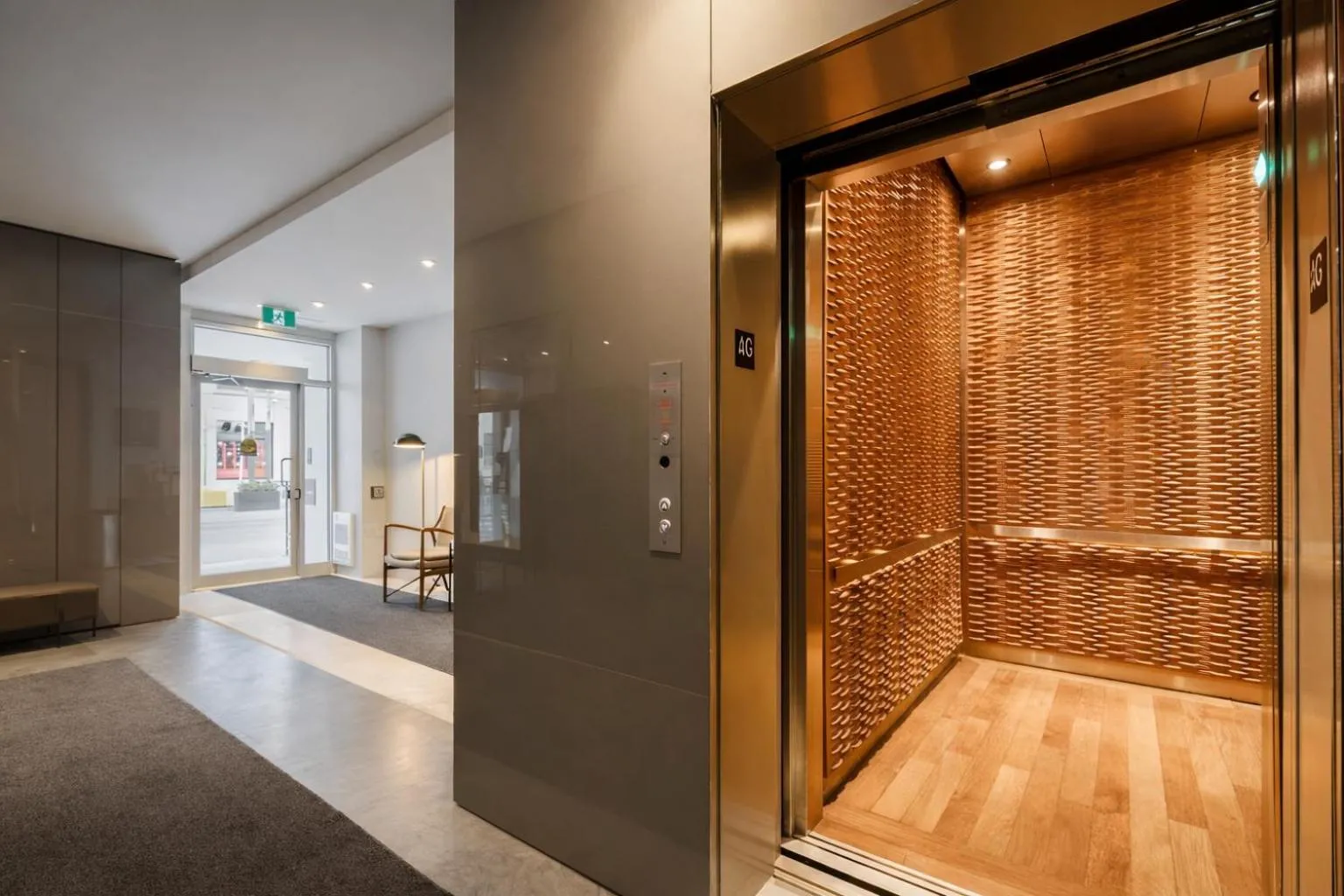 elevator in Nester Finn Entertainment District