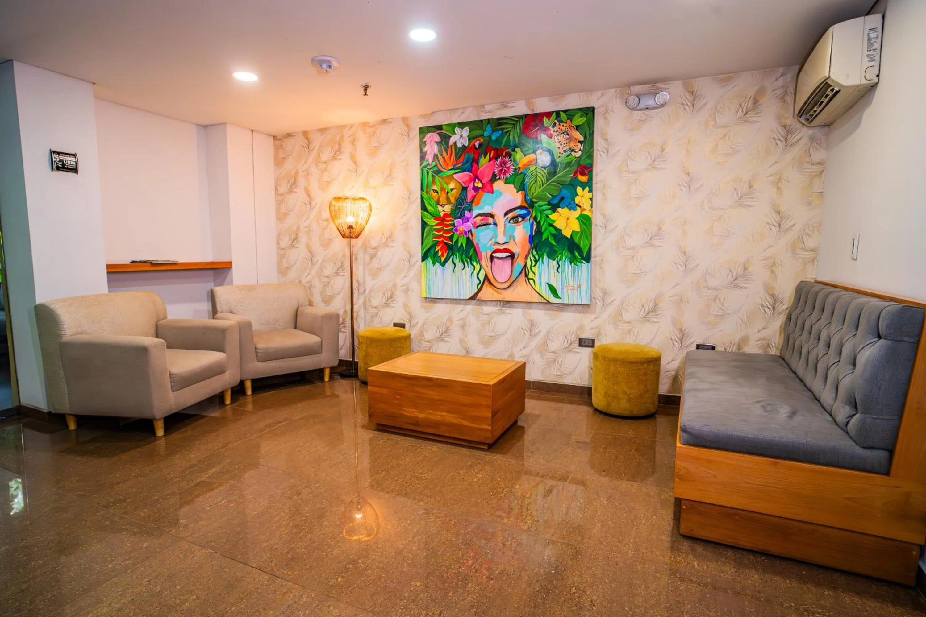 TV and multimedia, Bed in Ambar Hotel Boutique Cali