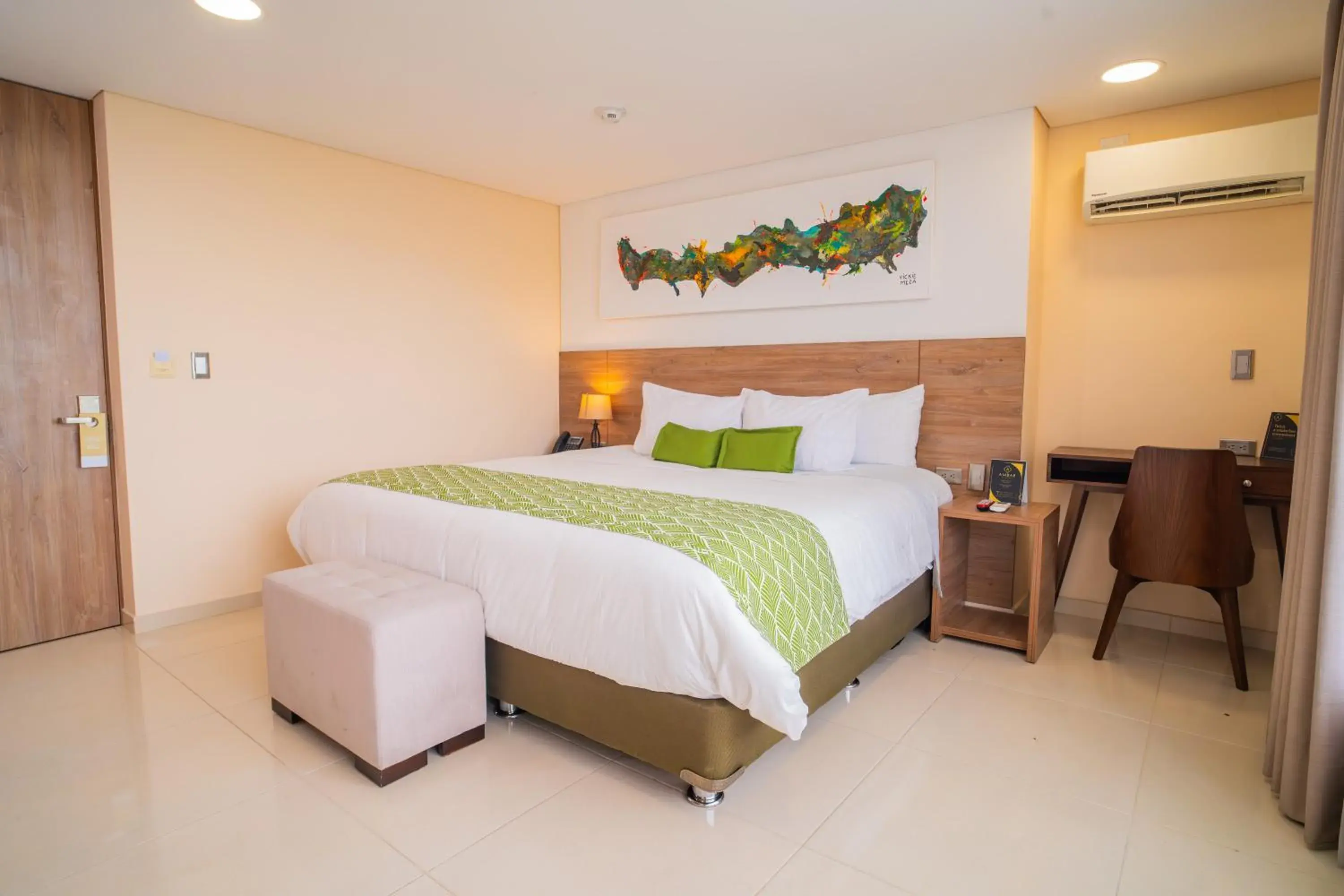 Bed in Ambar Hotel Boutique Cali Bed in Ambar Hotel Boutique Cali