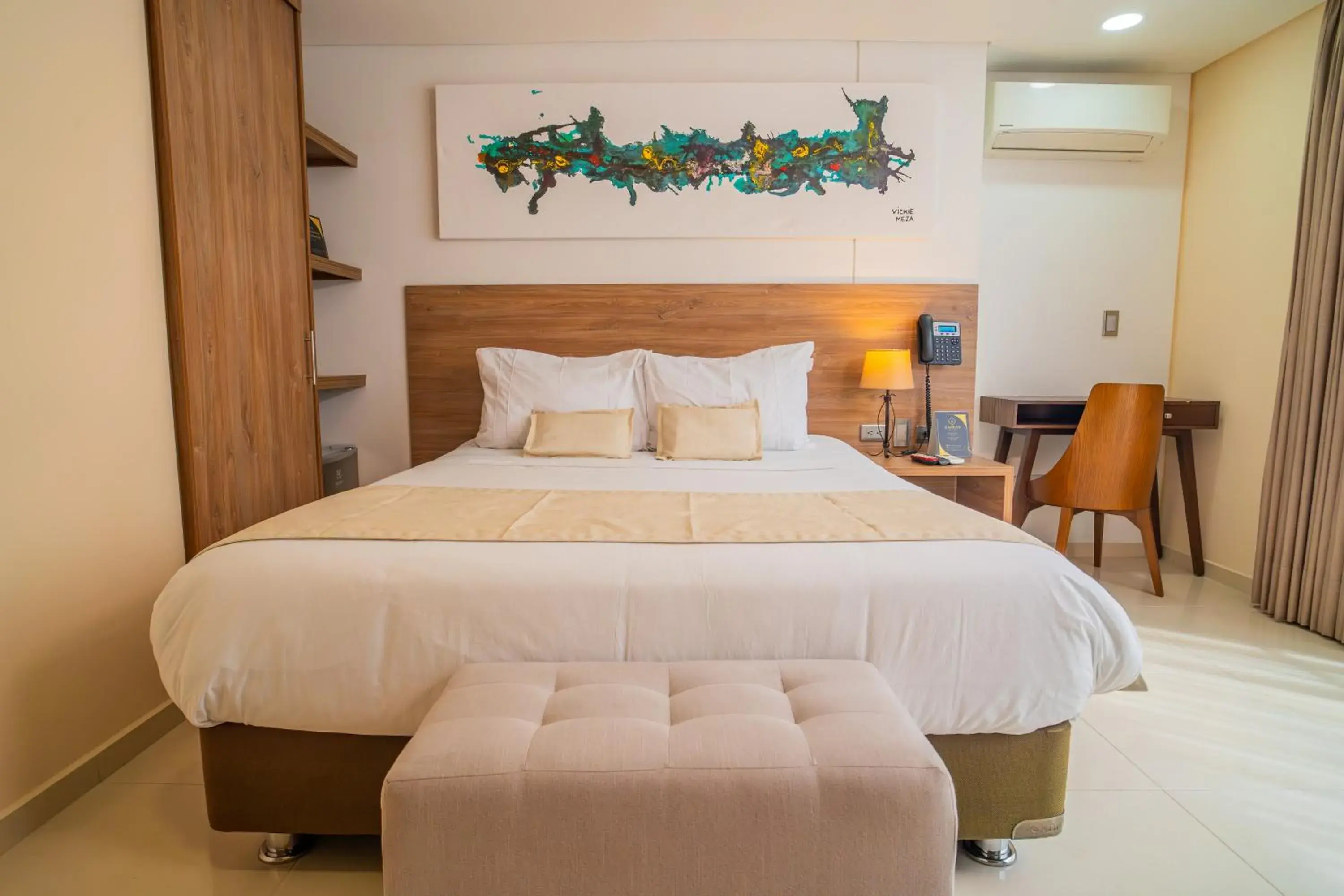 Bed in Ambar Hotel Boutique Cali Bed in Ambar Hotel Boutique Cali