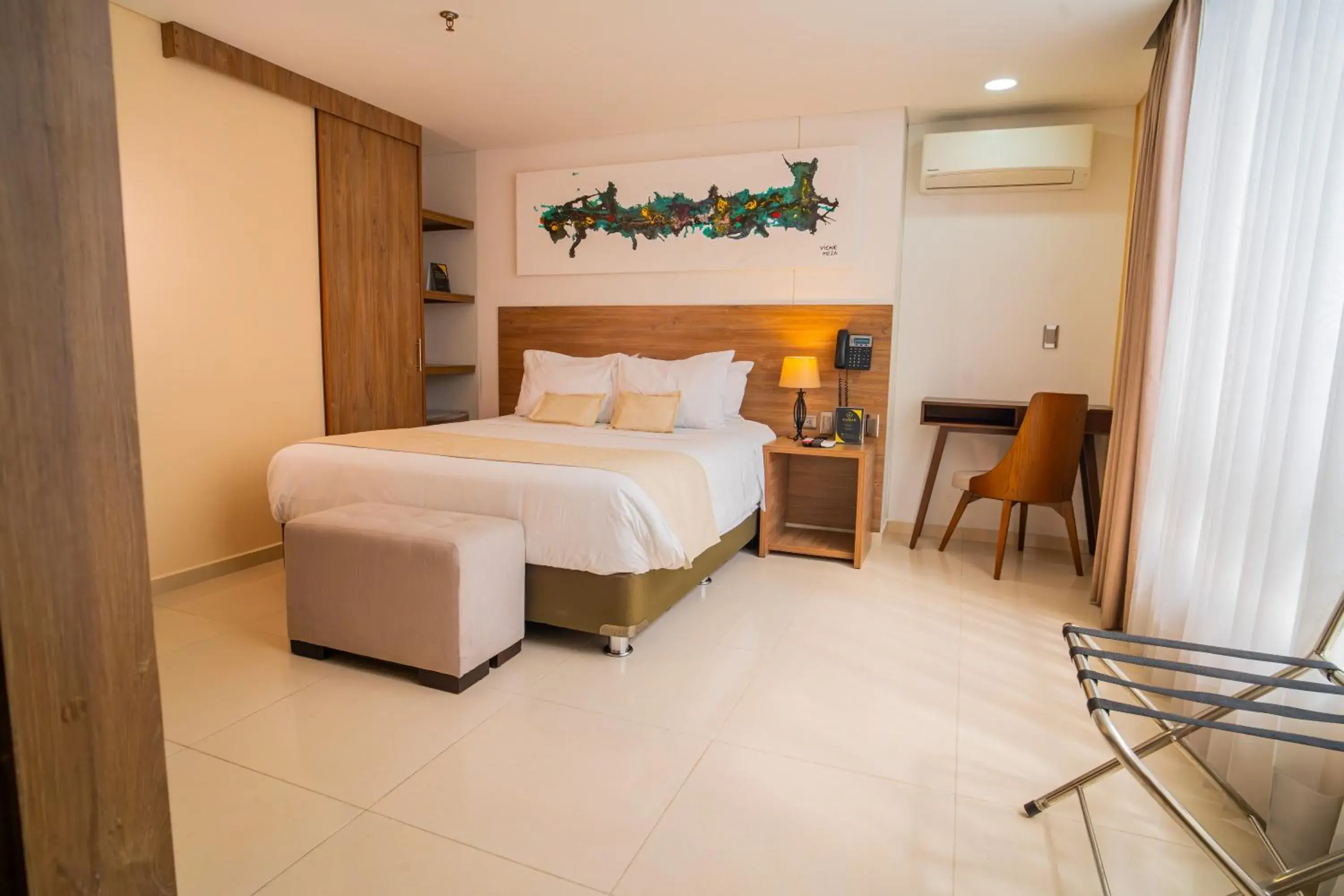 Bed in Ambar Hotel Boutique Cali Bed in Ambar Hotel Boutique Cali