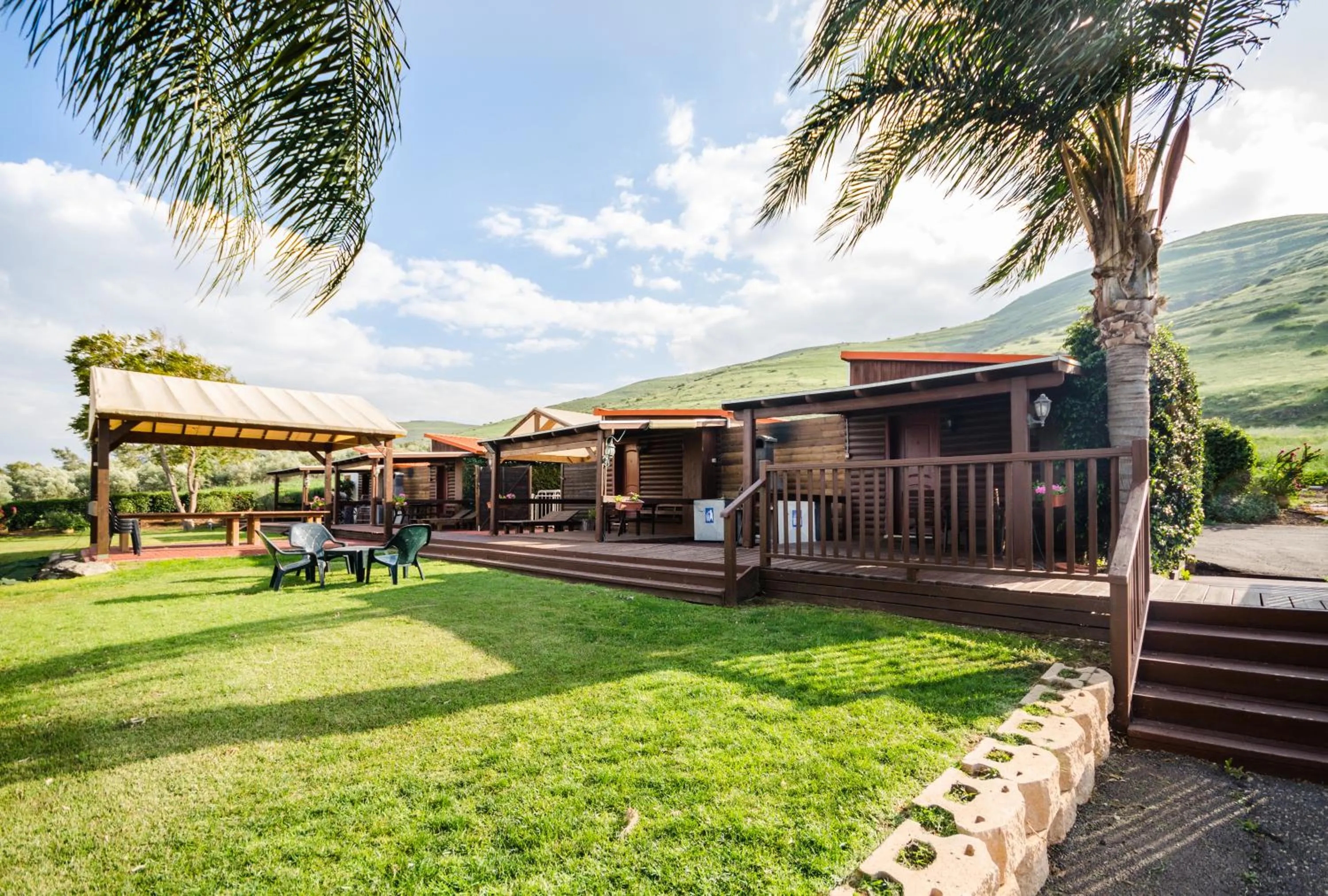 Garden in Avigail Guest House