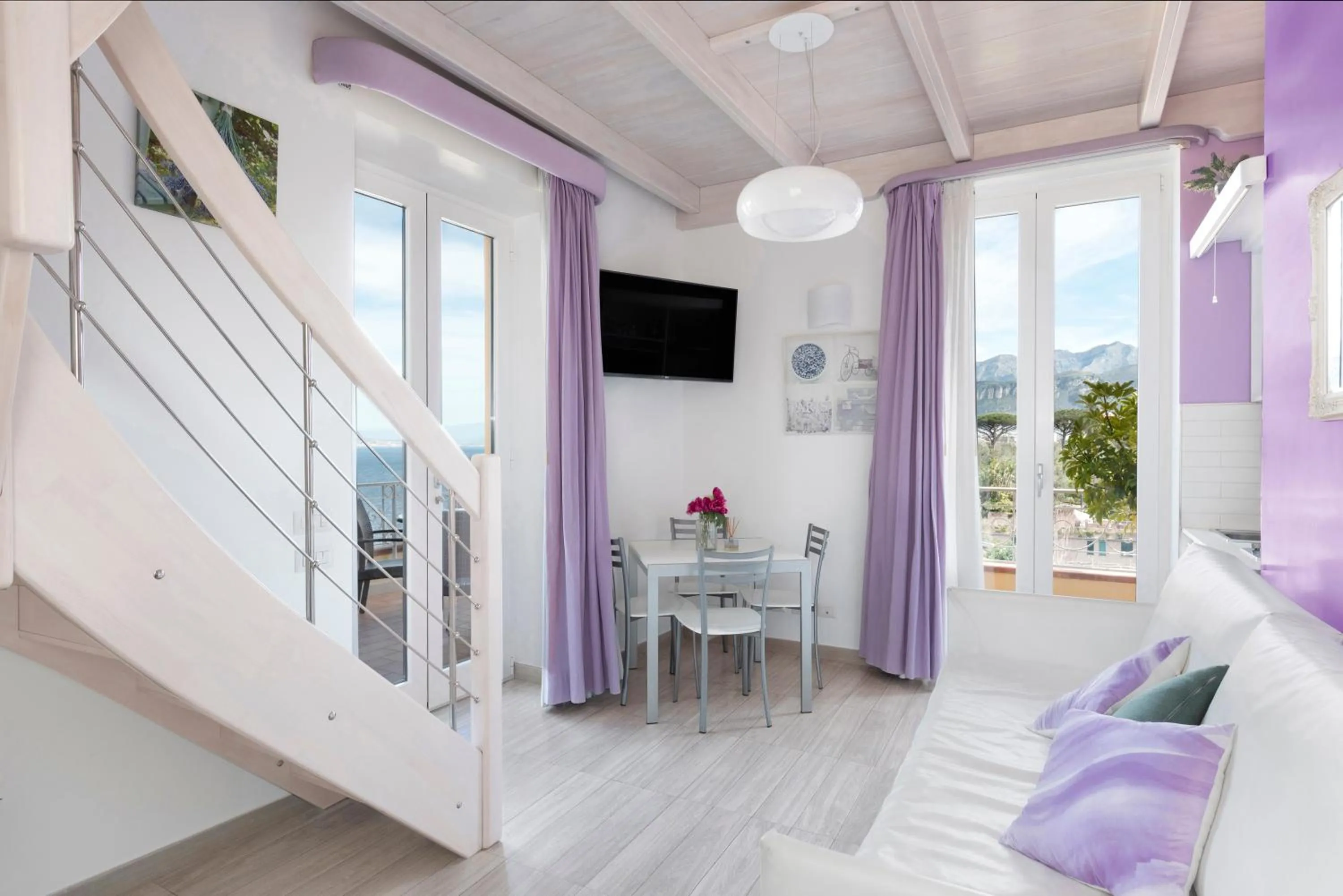 Living room in Al Centro Suites