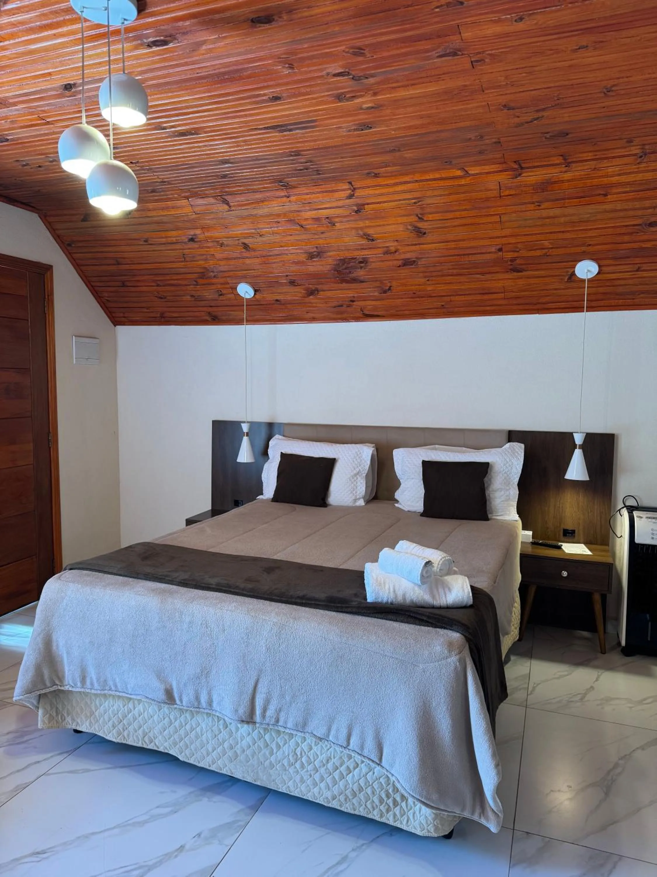 Bed in Pousada Villarejo