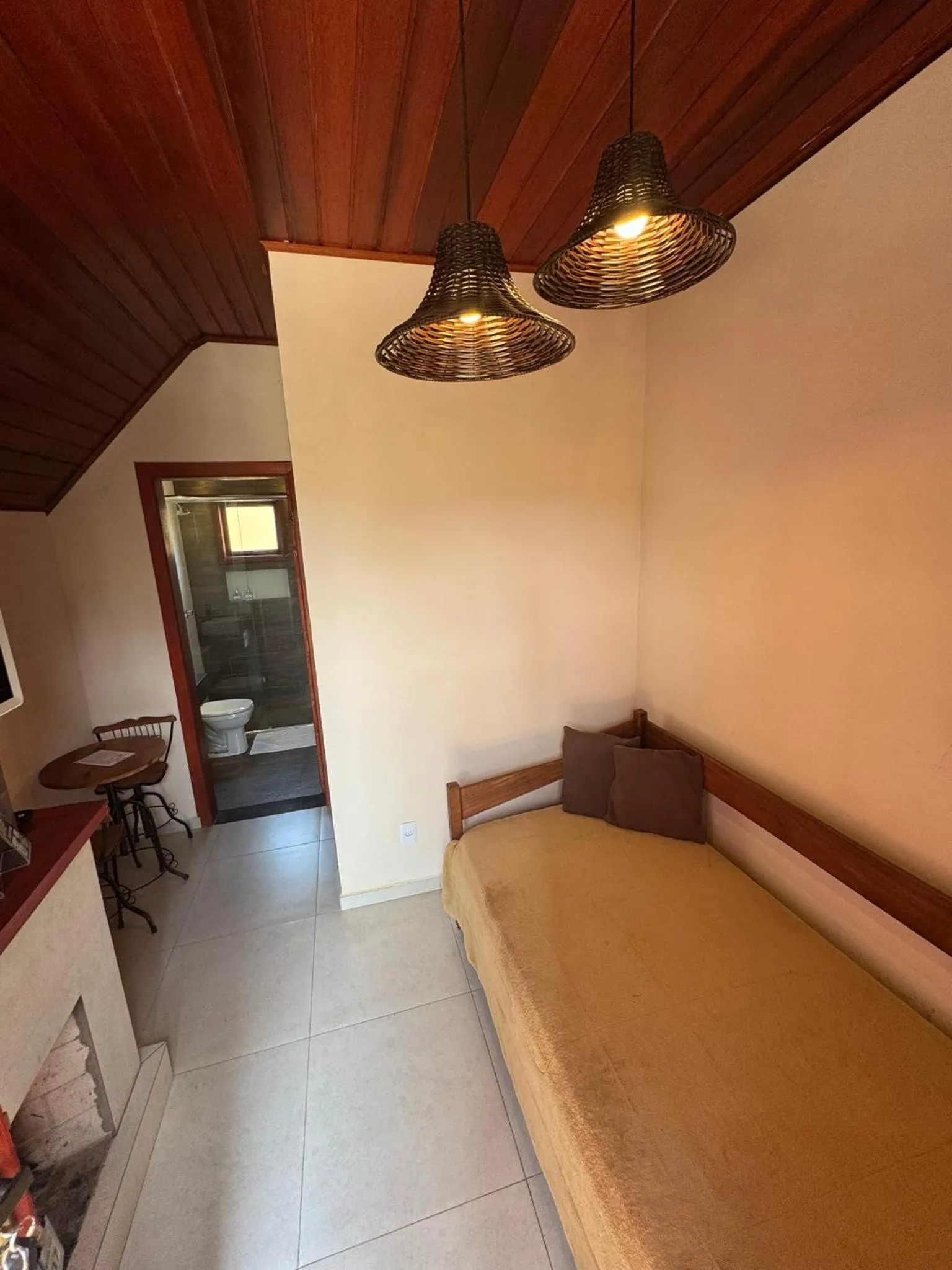 Bed in Pousada Villarejo