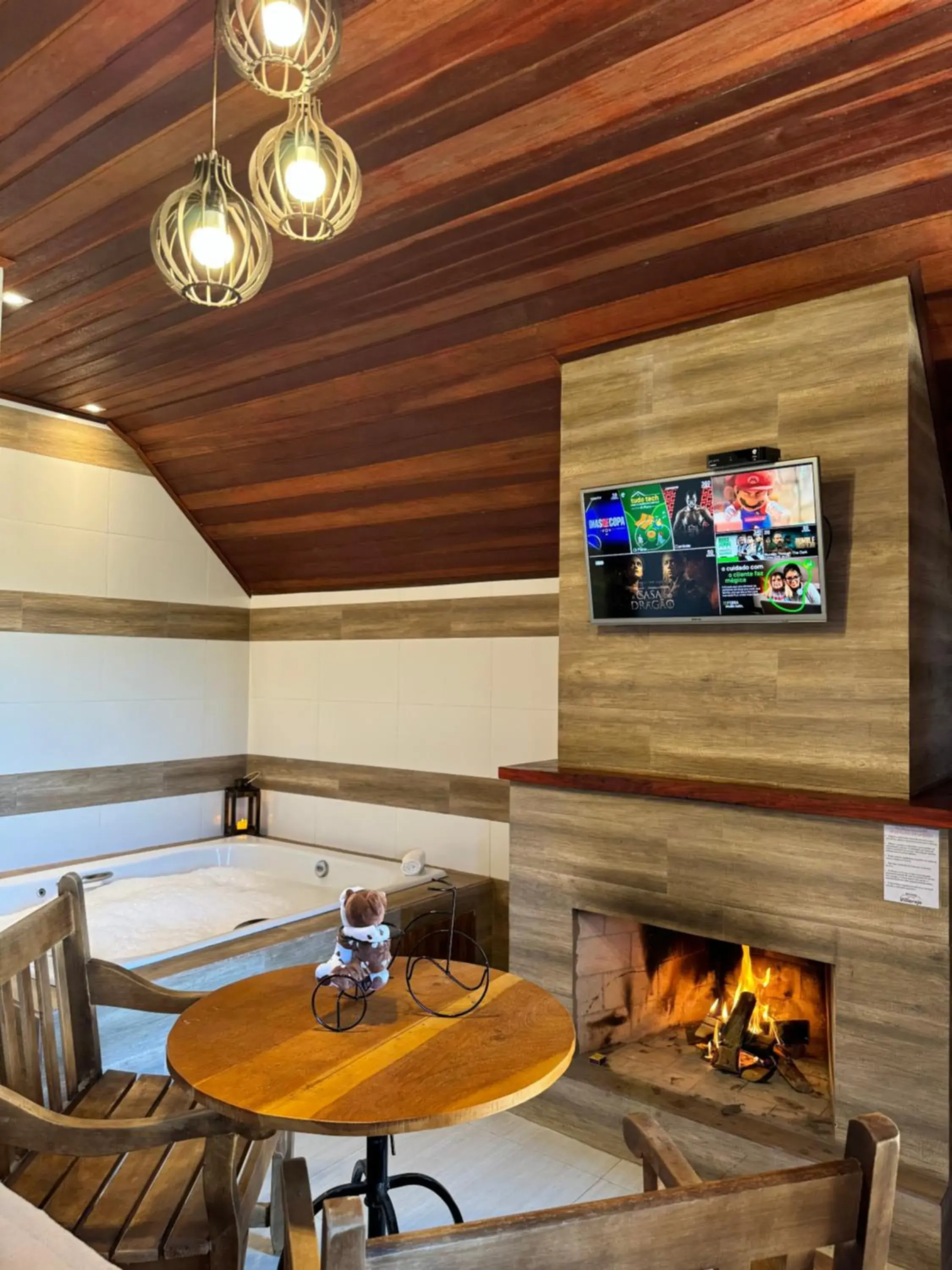 Deluxe Suite with Spa Bath in Pousada Villarejo Deluxe Suite with Spa Bath in Pousada Villarejo