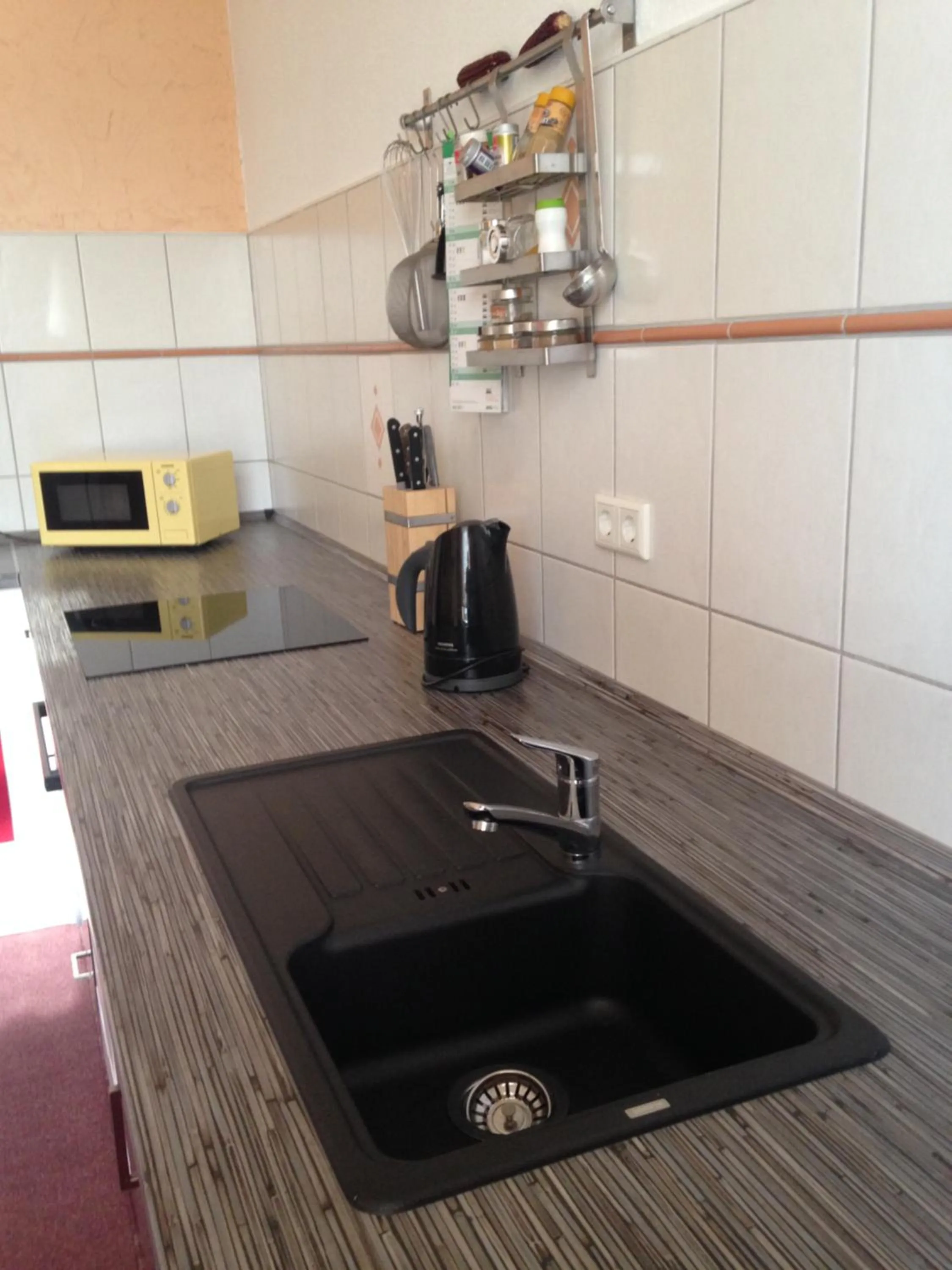 Kitchen or kitchenette in Messewohnung Augusta