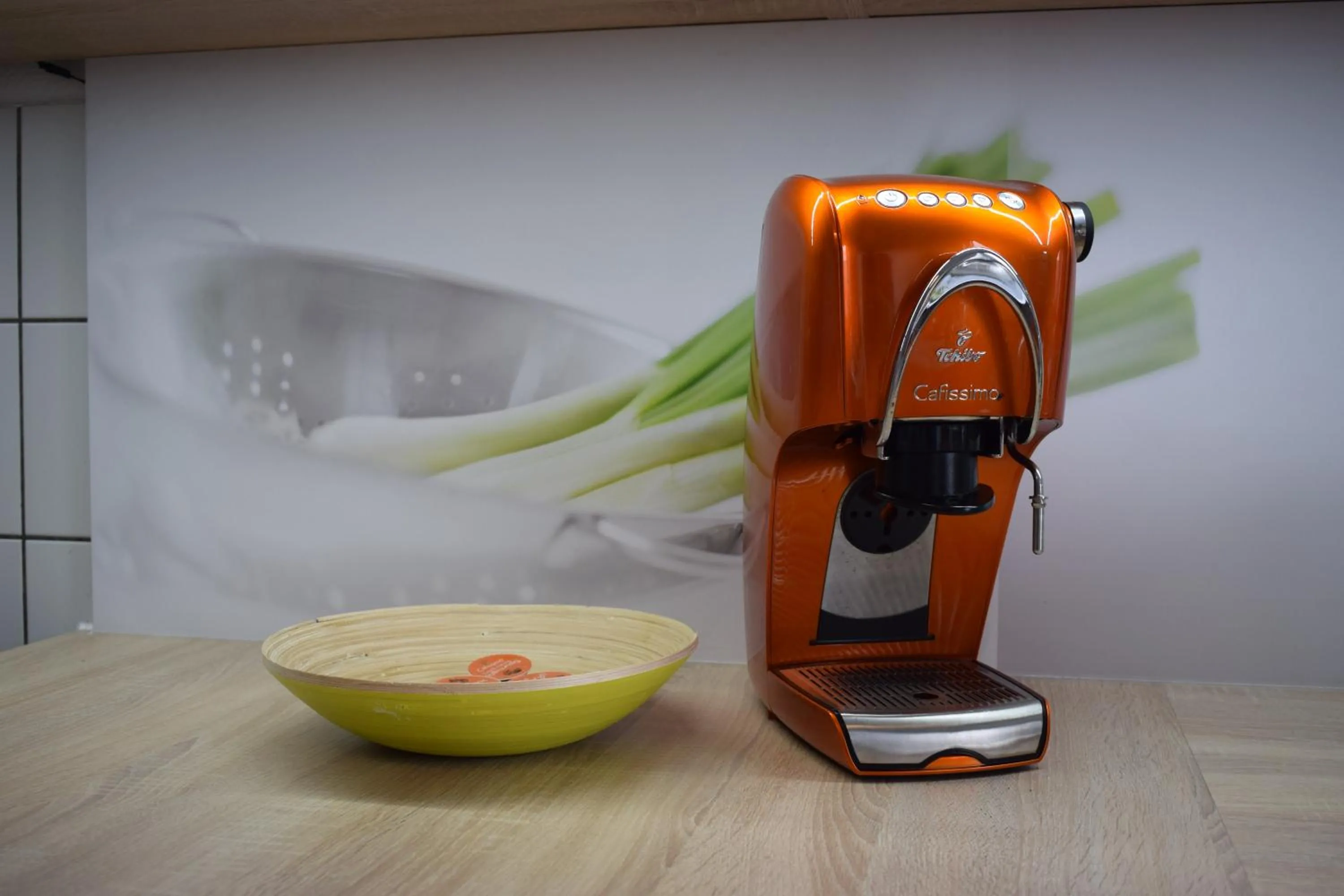 Kitchen or kitchenette in Messewohnung Augusta