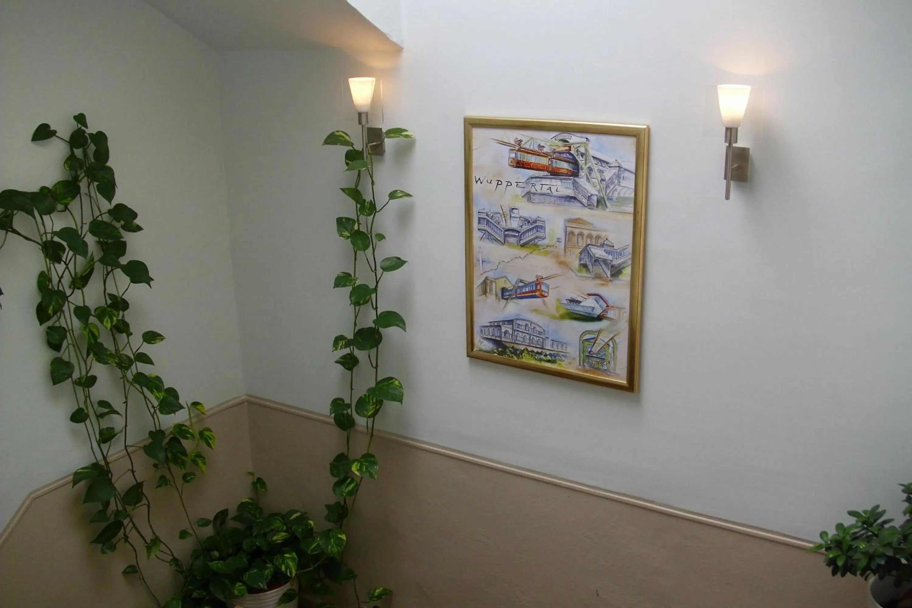 Decorative detail in Messewohnung Augusta