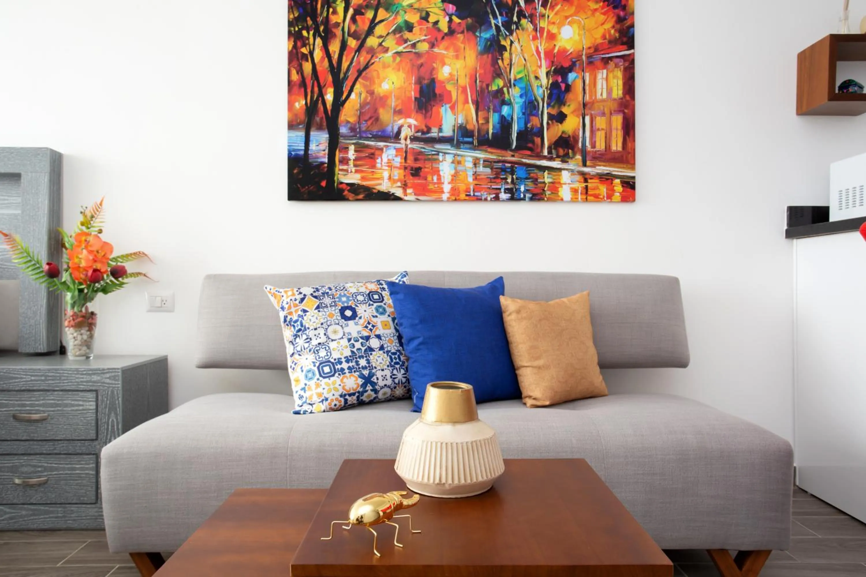 Living room in Edificio Vanessa 24 studios