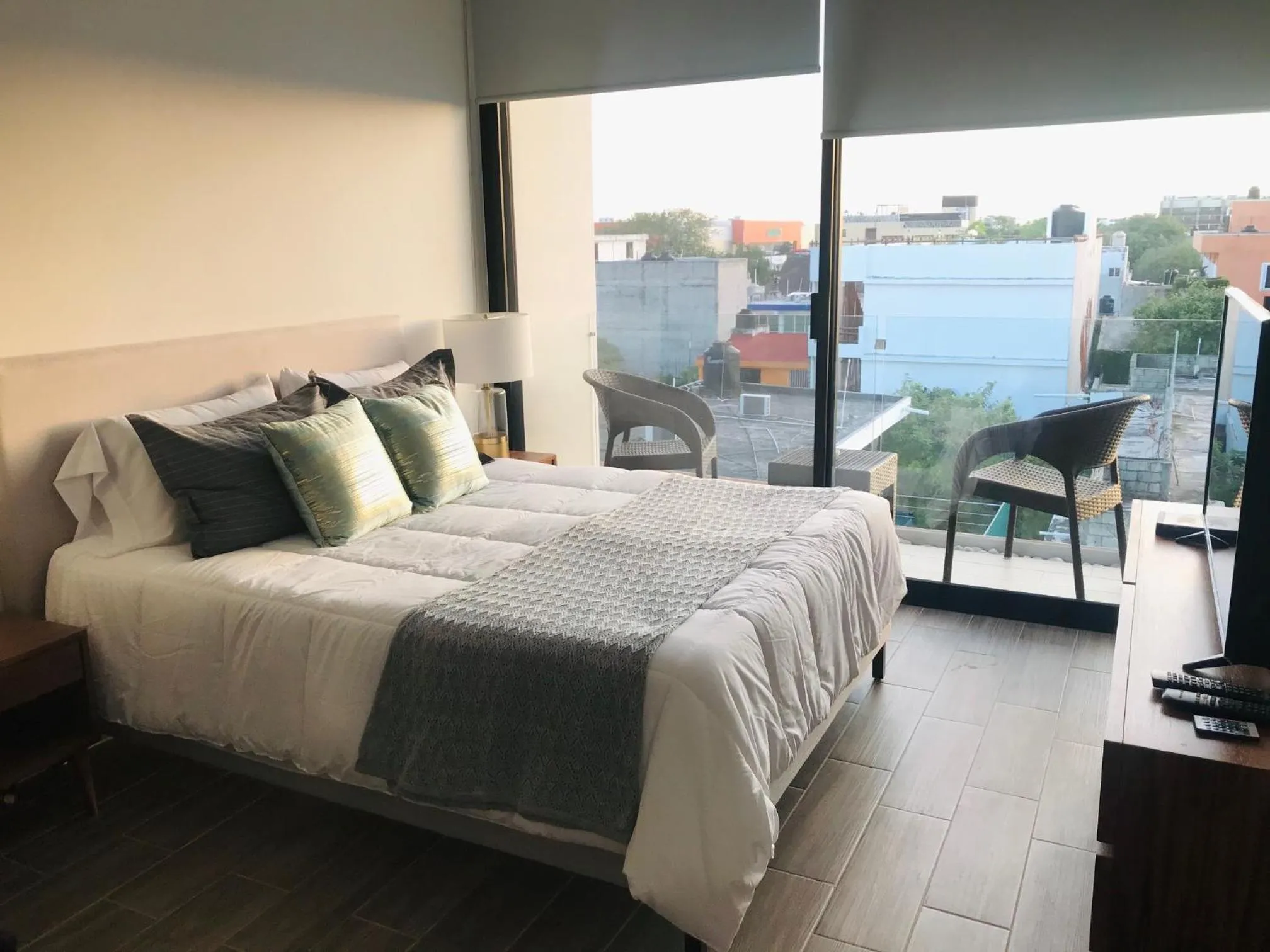 Photo of the whole room, Bed in Edificio Vanessa 24 studios