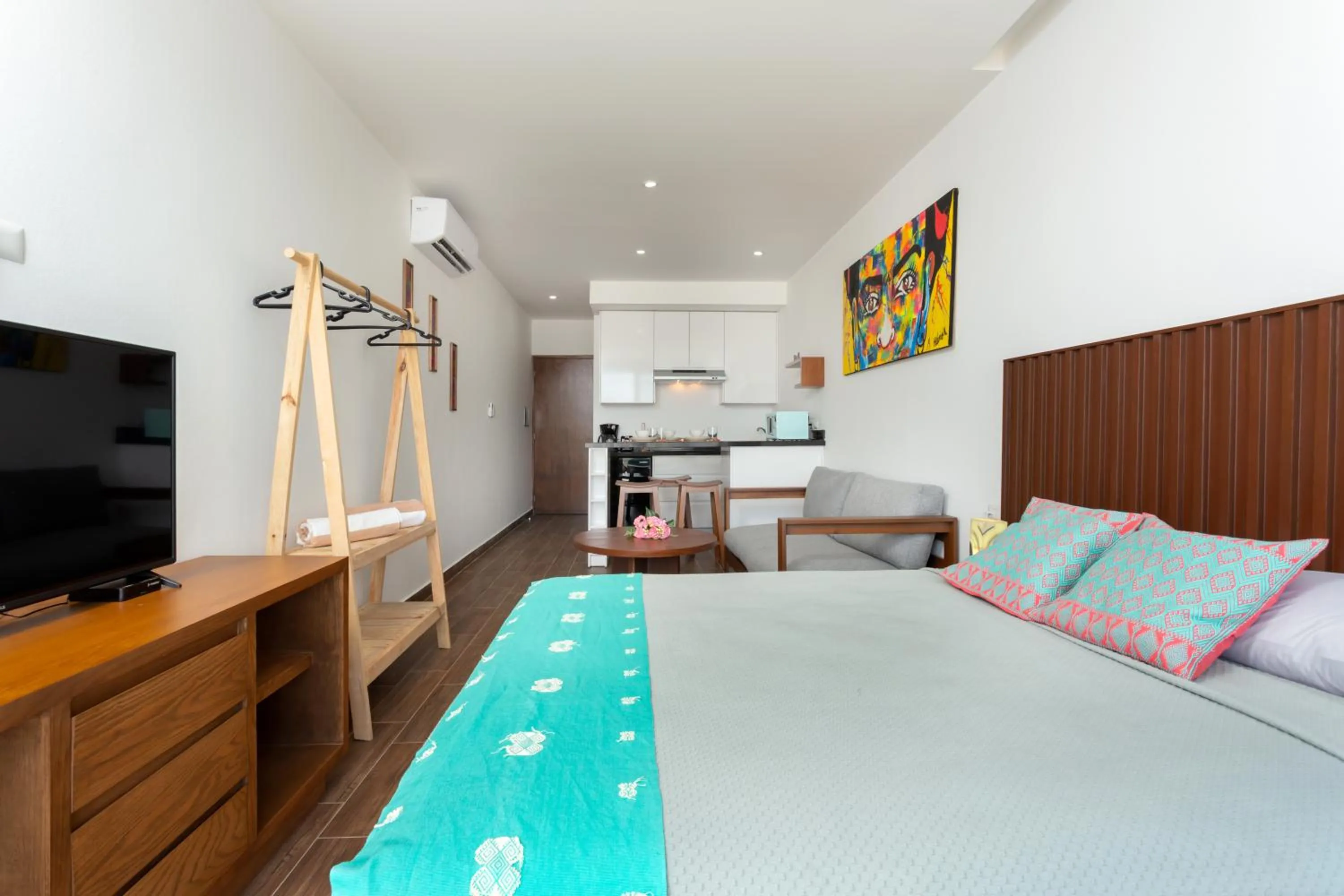 Photo of the whole room, Bed in Edificio Vanessa 24 studios