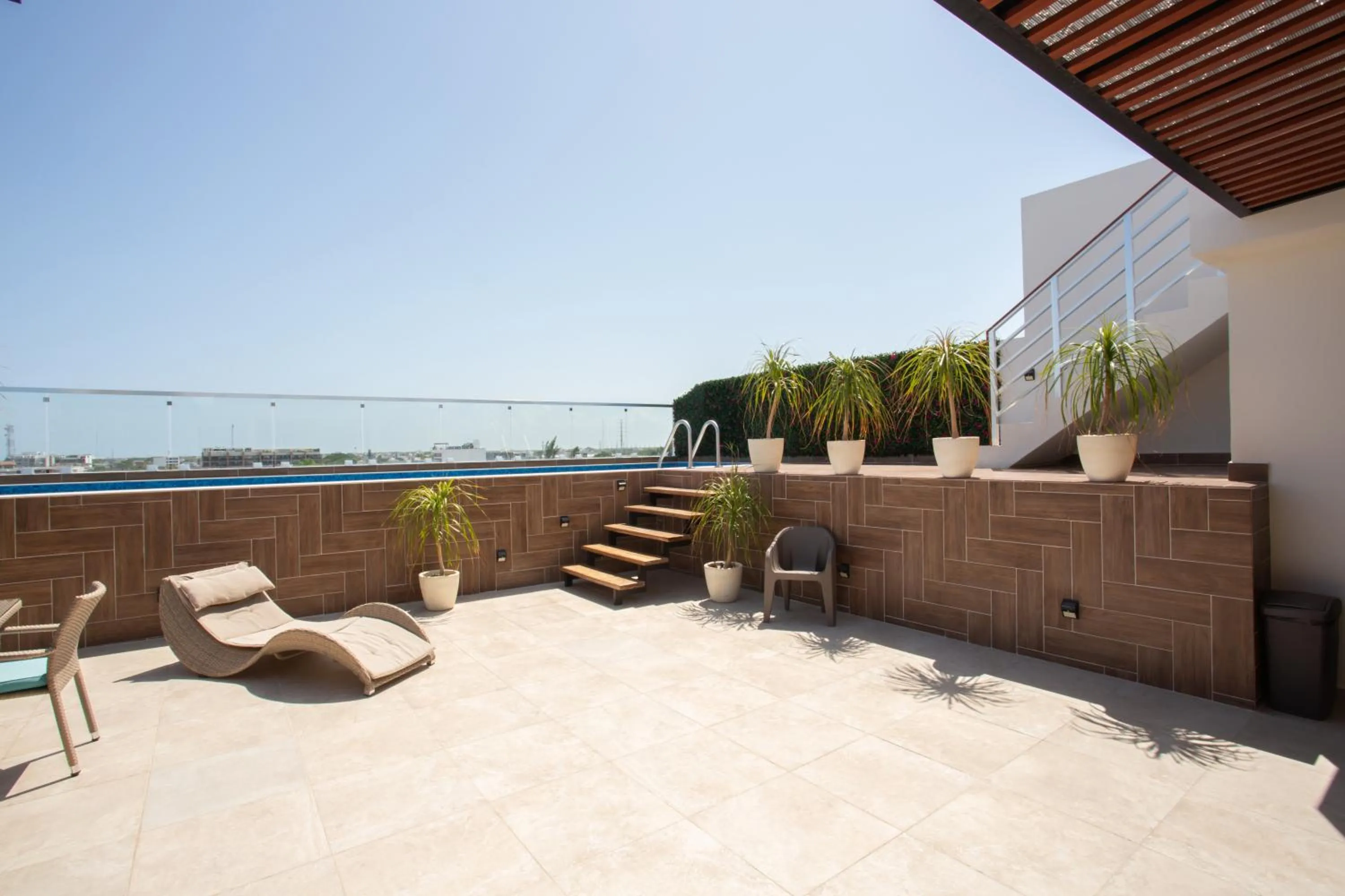 Balcony/Terrace in Edificio Vanessa 24 studios