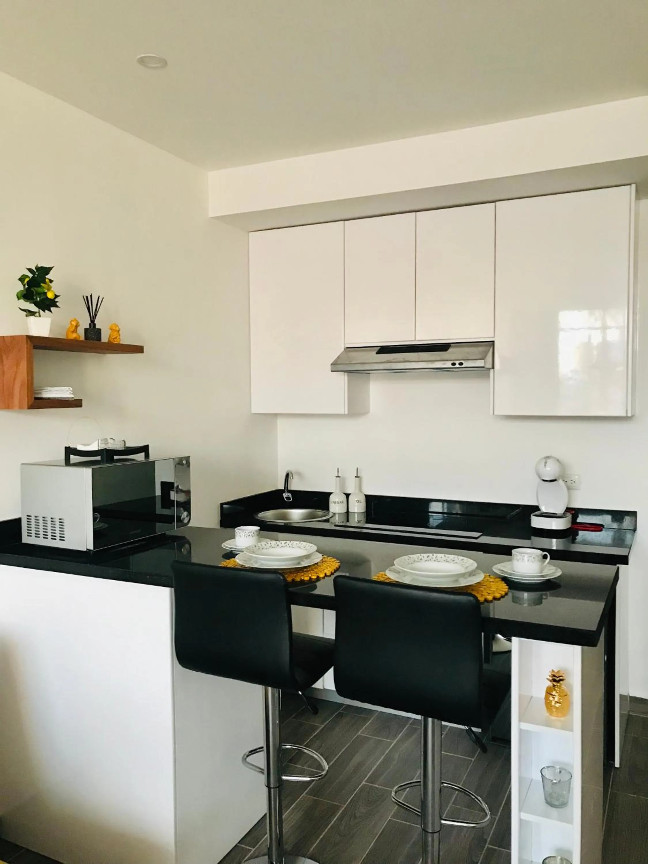 Coffee/tea facilities in Edificio Vanessa 24 studios