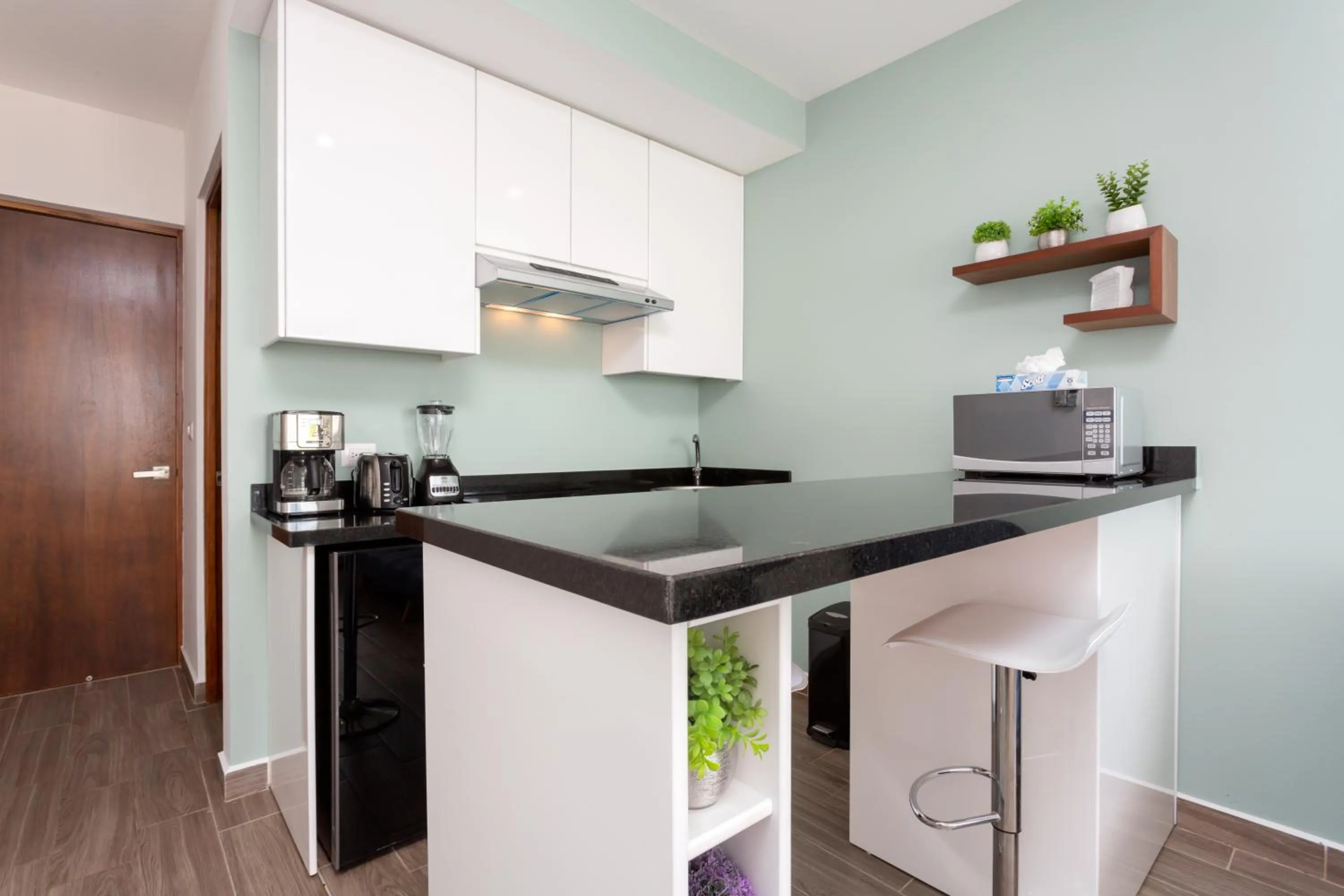 Coffee/tea facilities in Edificio Vanessa 24 studios