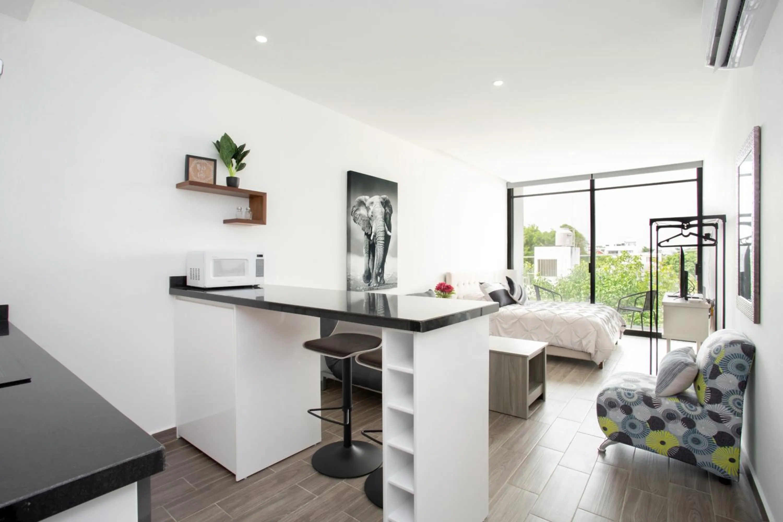 Kitchen or kitchenette in Edificio Vanessa 24 studios