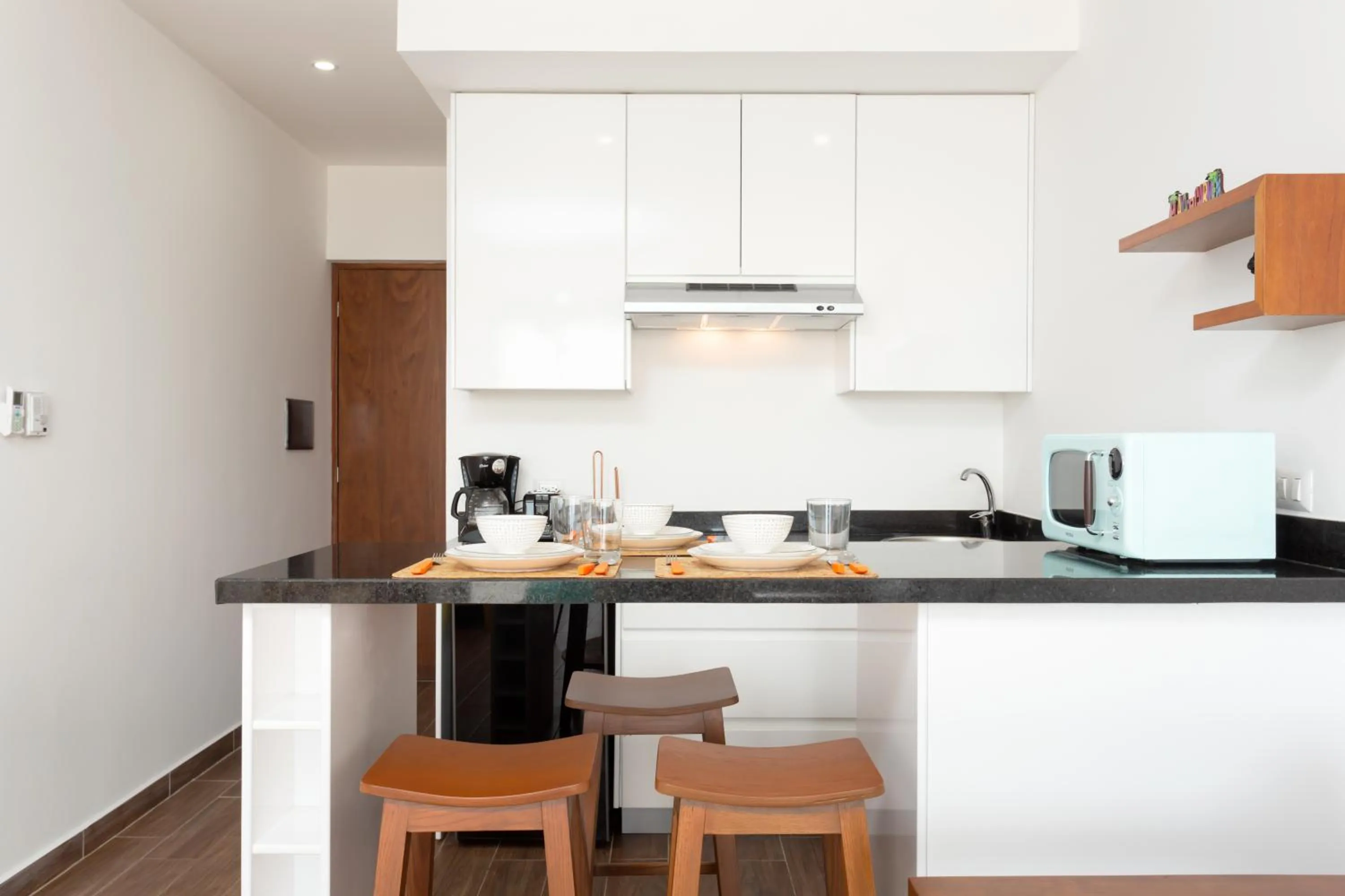 Kitchen or kitchenette in Edificio Vanessa 24 studios