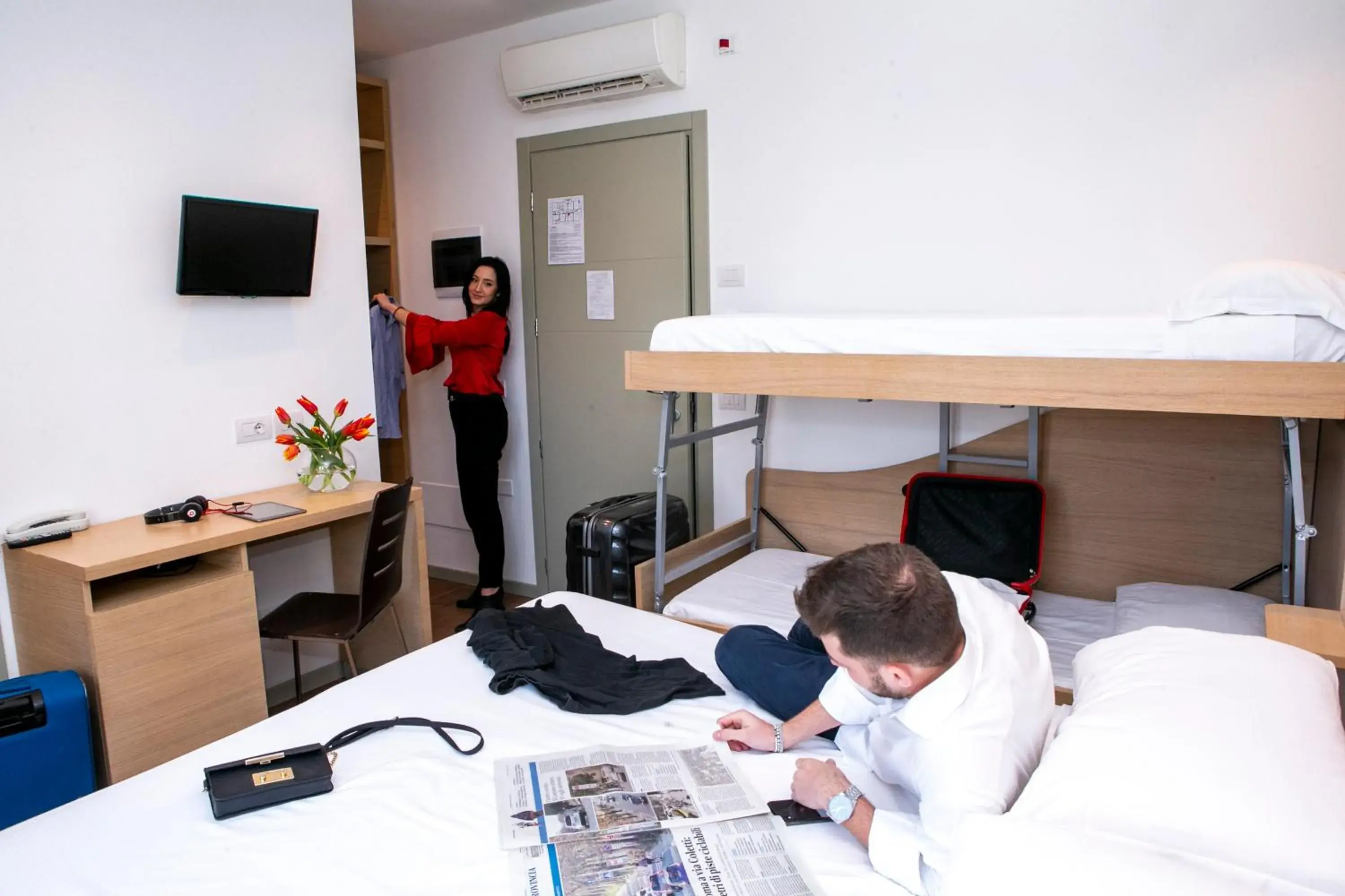 Quadruple Room in Hotel Liane Riccione Quadruple Room in Hotel Liane Riccione