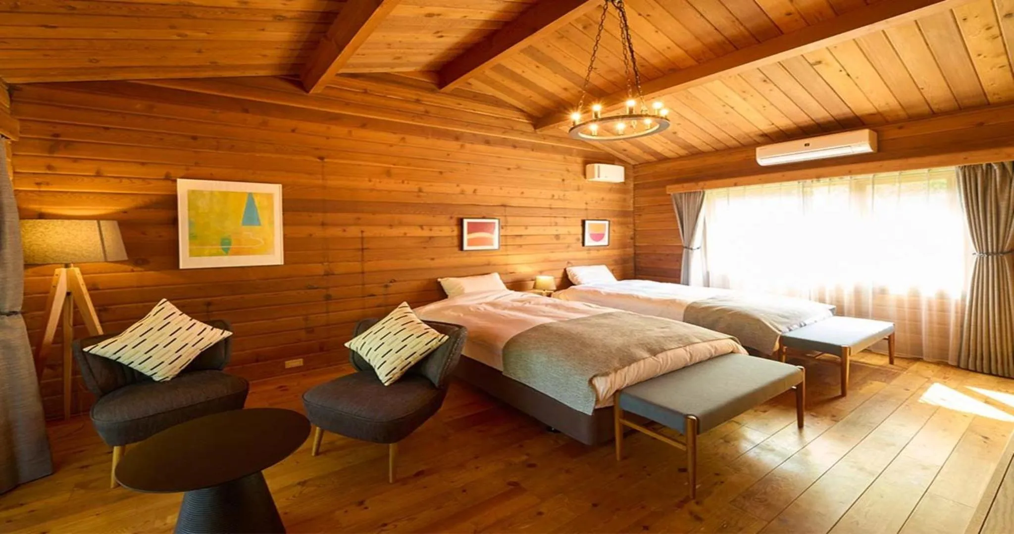 Bedroom, Bed in Resol no Mori