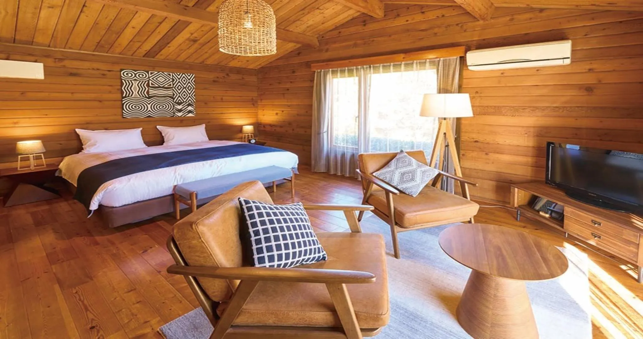 Bedroom, Bed in Resol no Mori