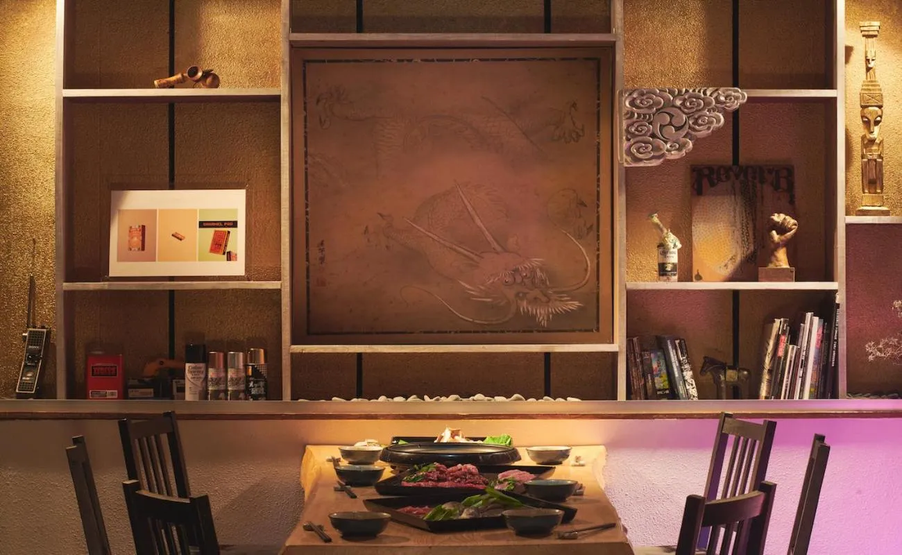 Living room in HA-MON Slope Side Hotel and Private Chalet