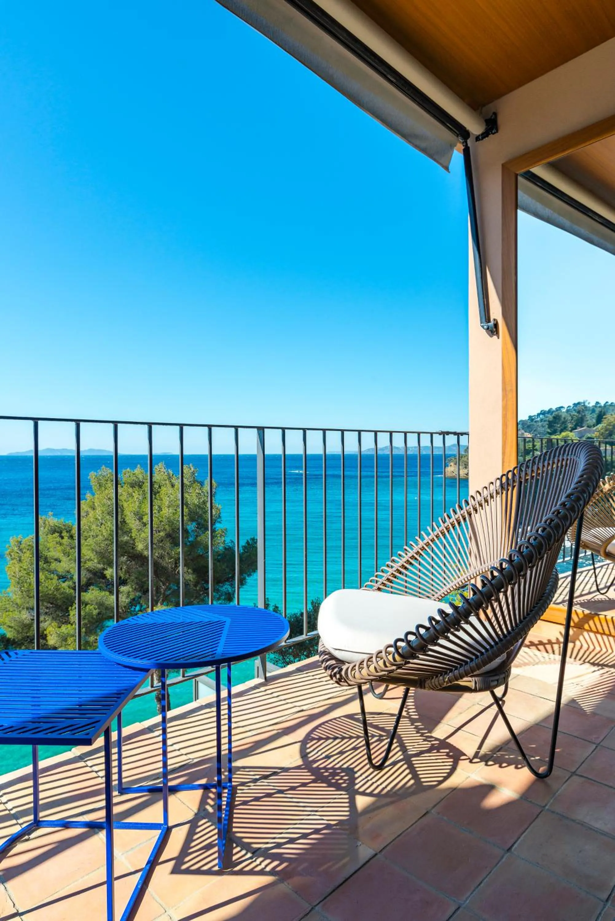 Balcony/Terrace in Hôtel Le Bailli De Suffren