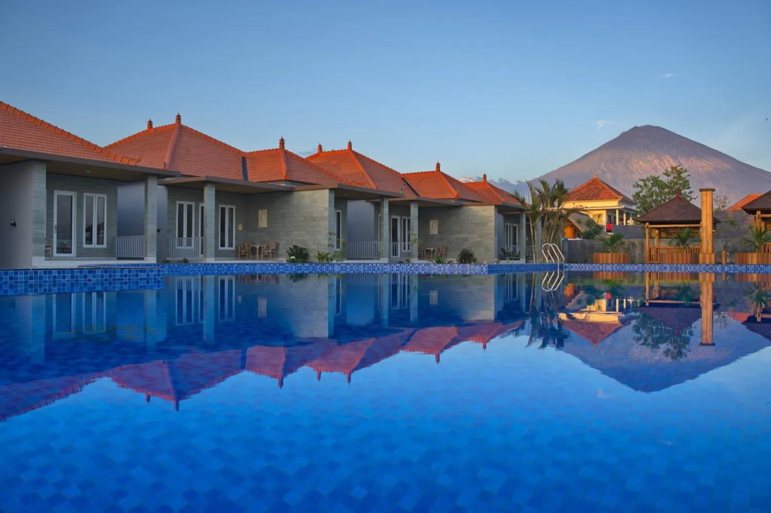 Swimming pool in Seamount Hotel Amed