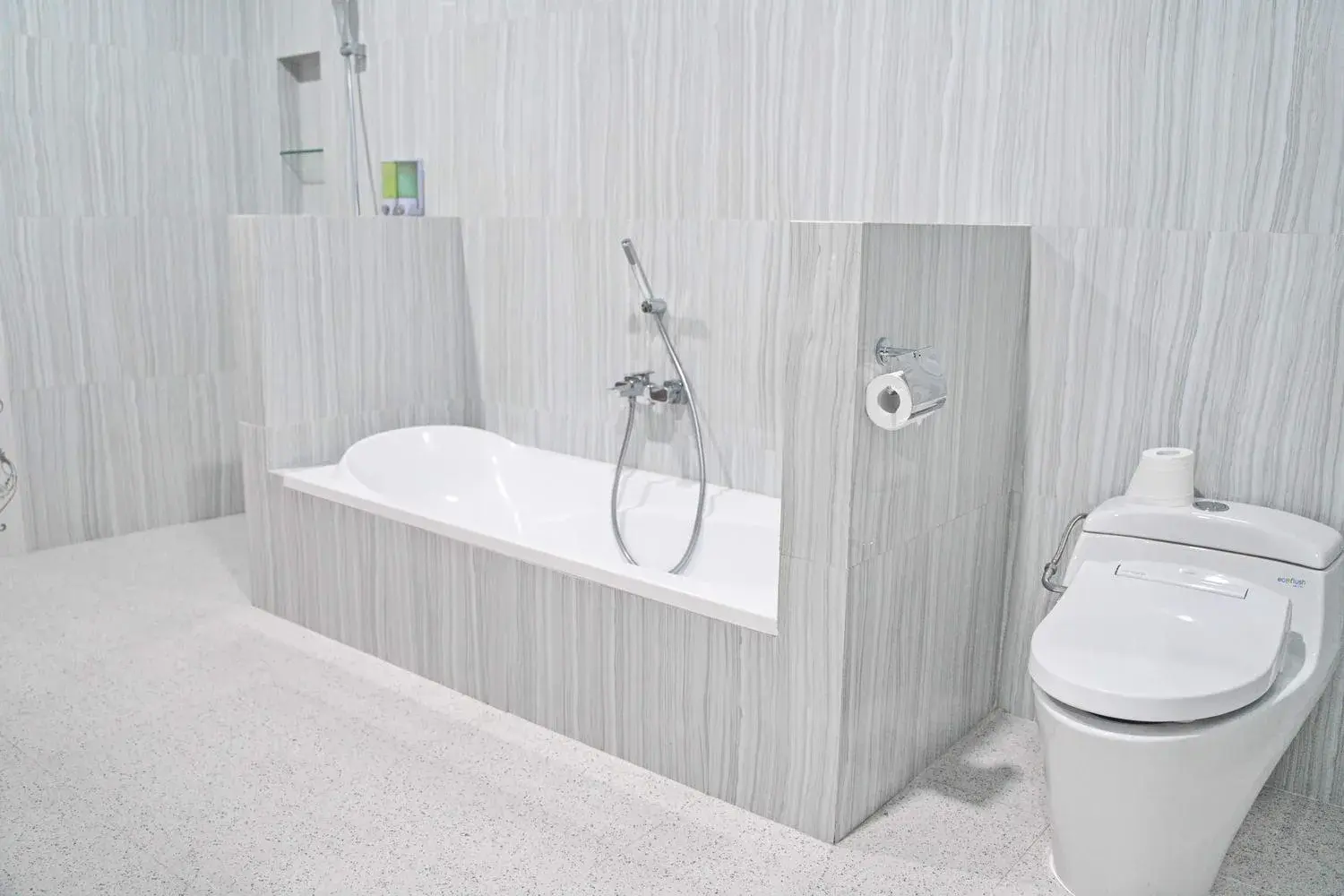 Bathroom in Seamount Hotel Amed Bathroom in Seamount Hotel Amed