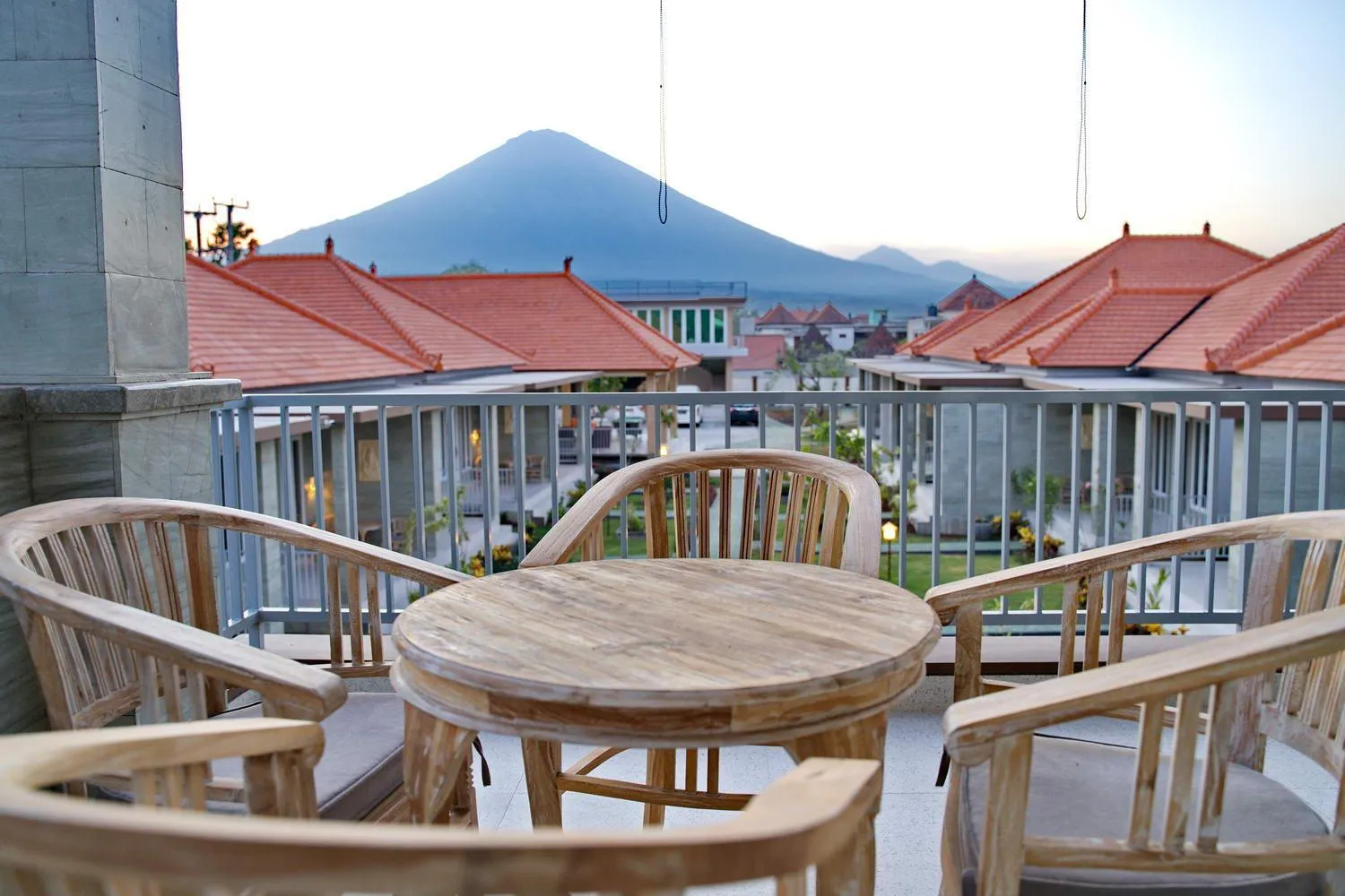 Balcony/Terrace in Seamount Hotel Amed