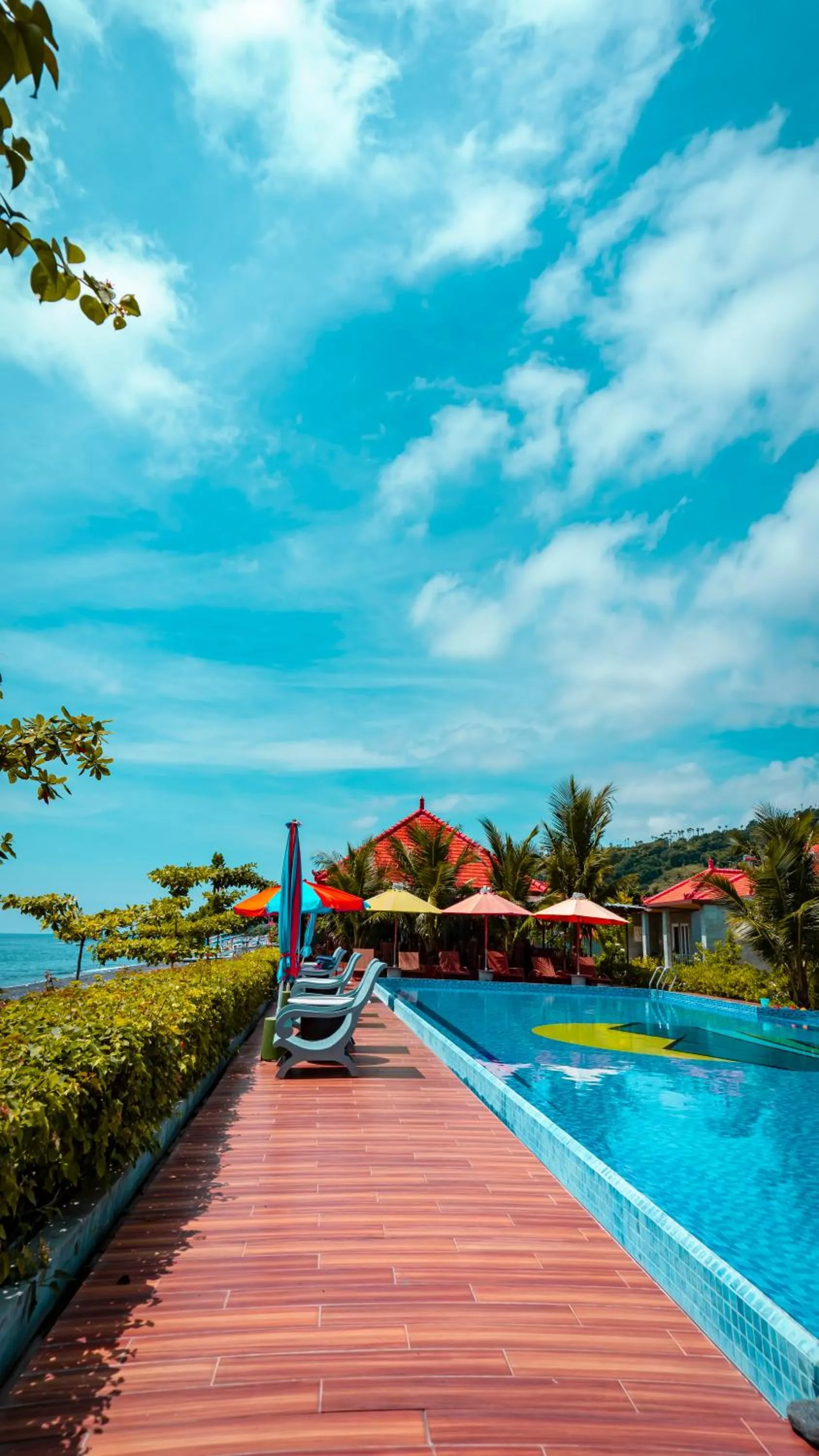 Property building in Seamount Hotel Amed