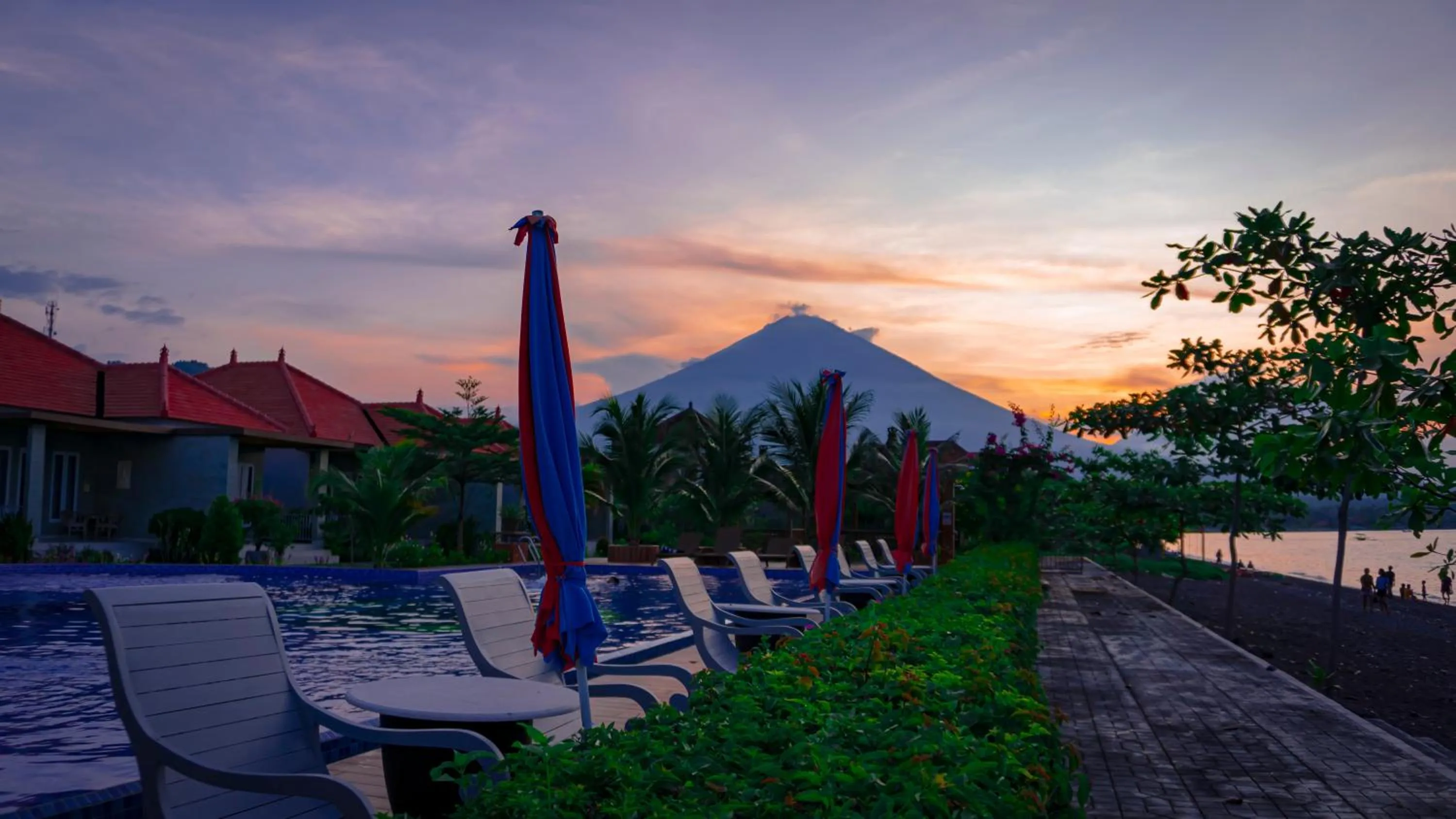 Beach in Seamount Hotel Amed
