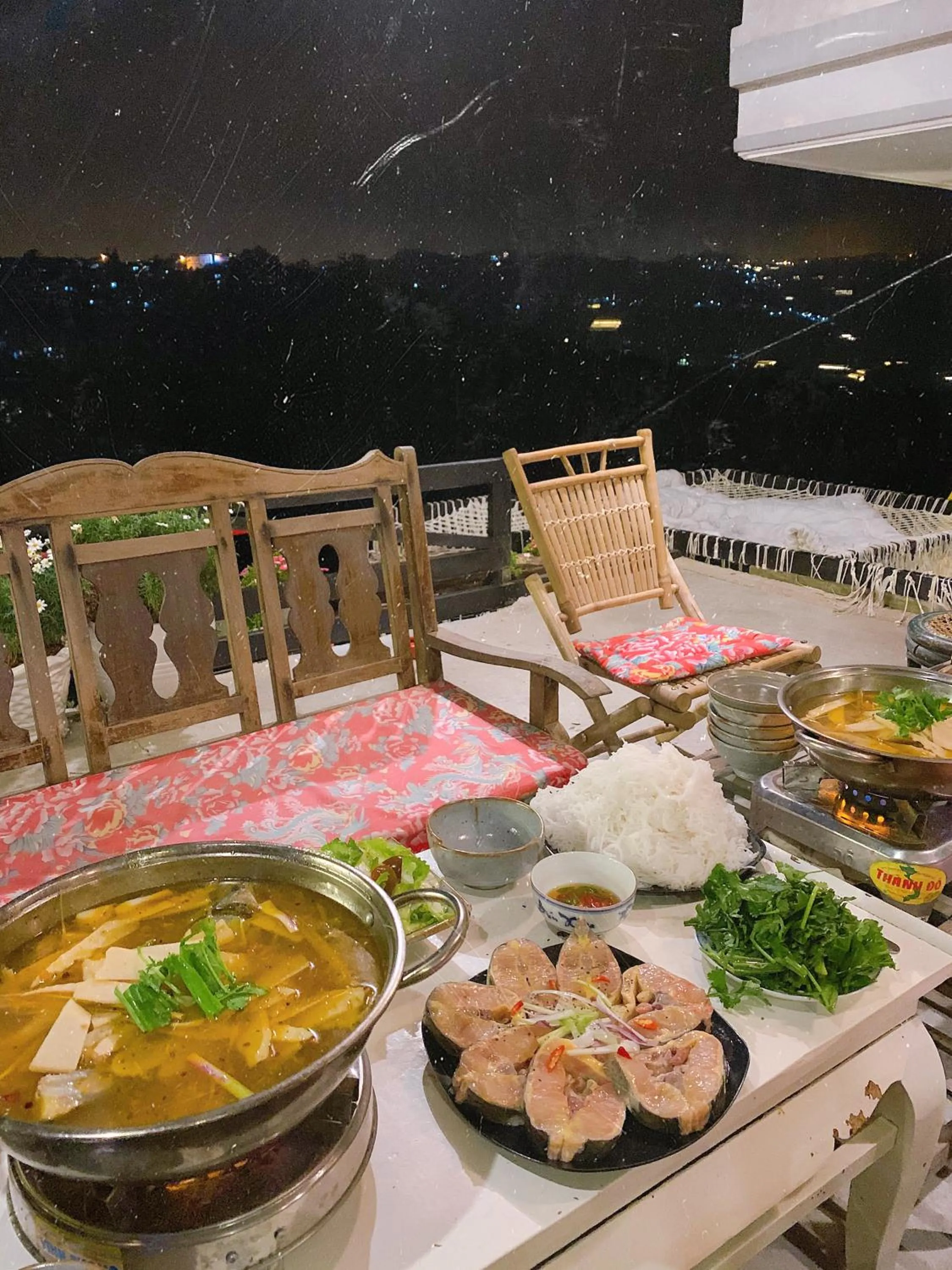 BBQ facilities in An Yên Villa Đà Lạt