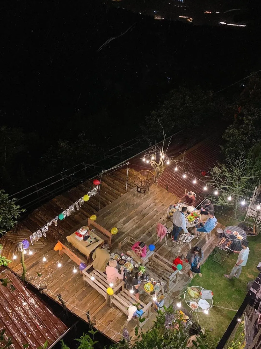 BBQ facilities in An Yên Villa Đà Lạt