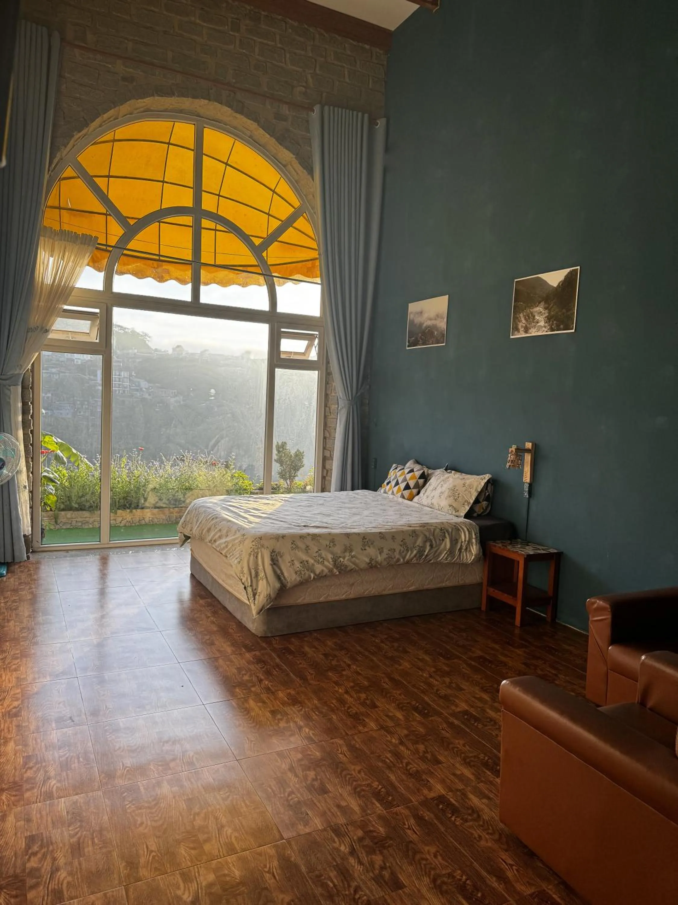 Bed in An Yên Villa Đà Lạt