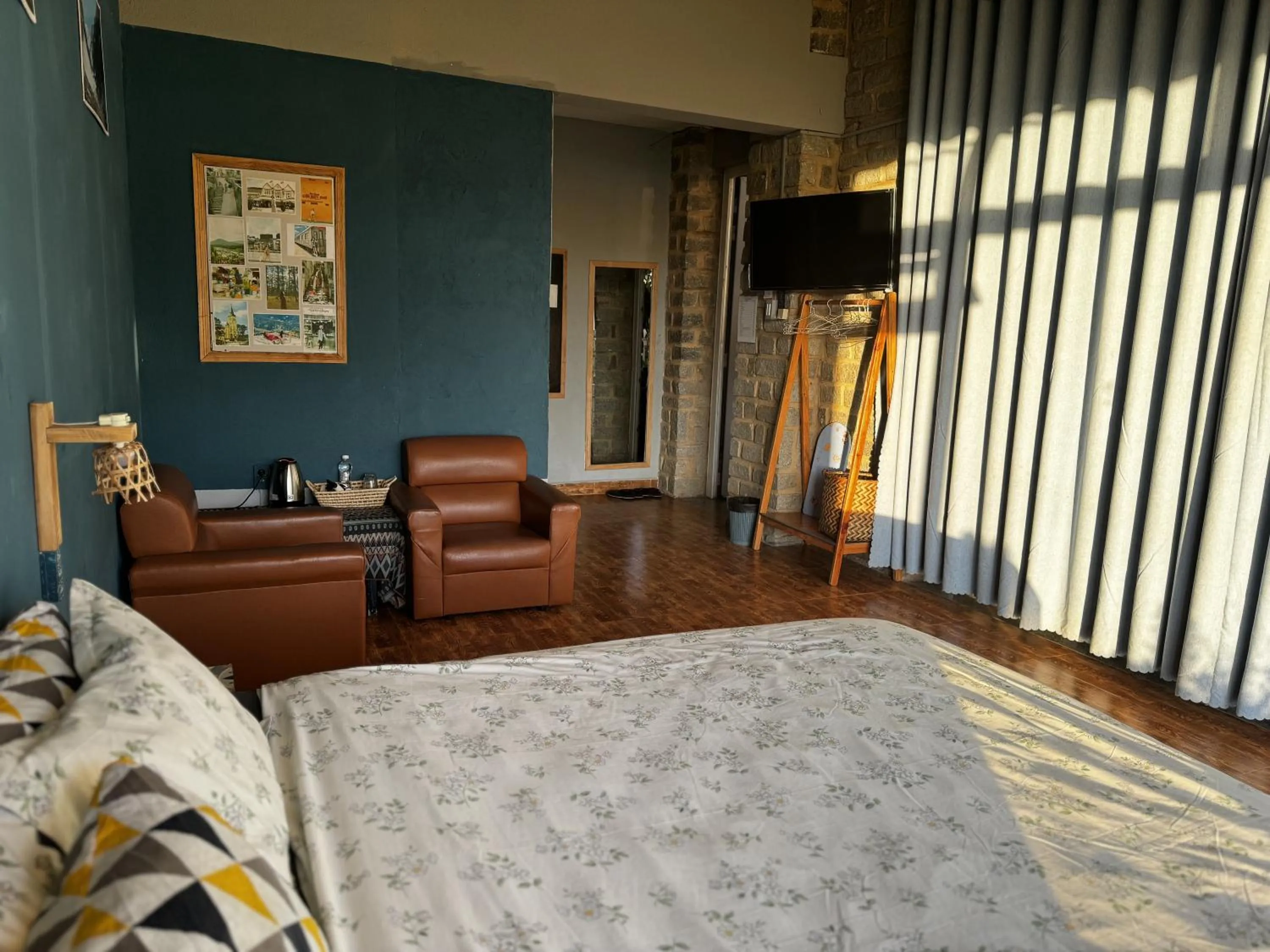 Bed in An Yên Villa Đà Lạt