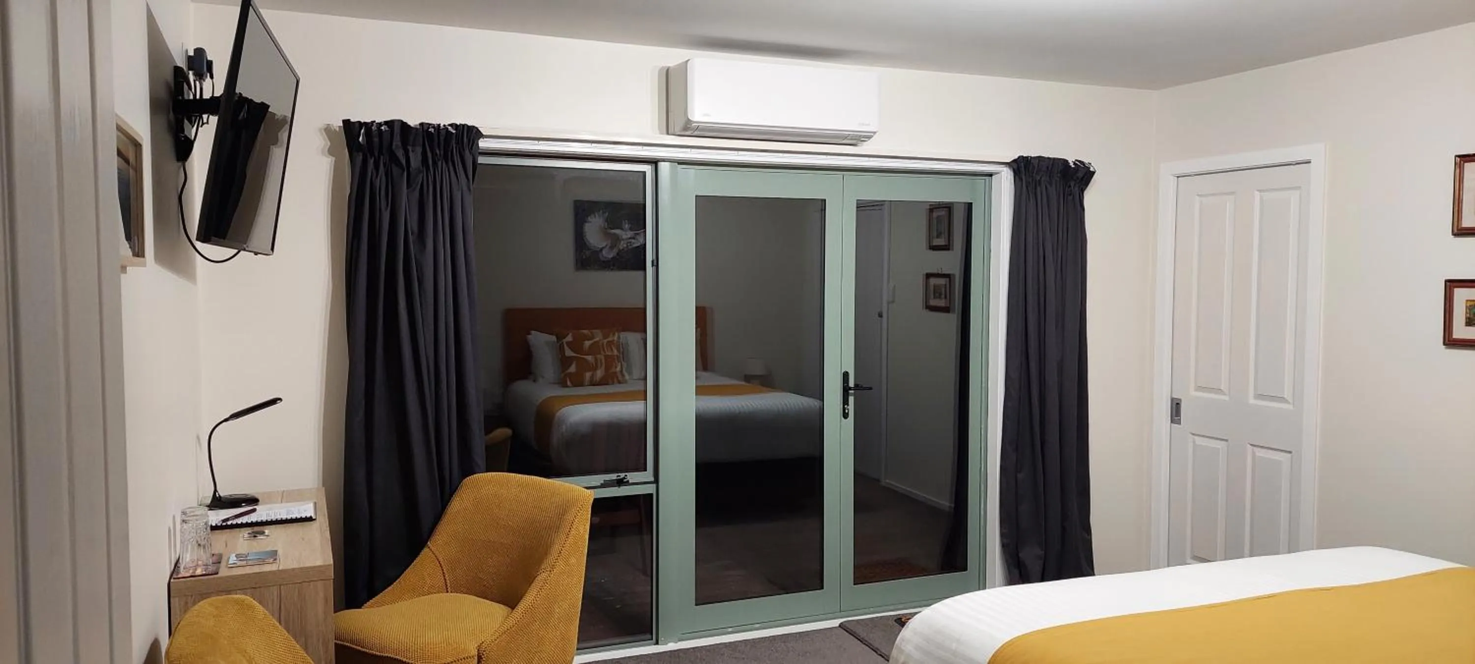 Bedroom, Bed in Awatuna Sunset Lodge