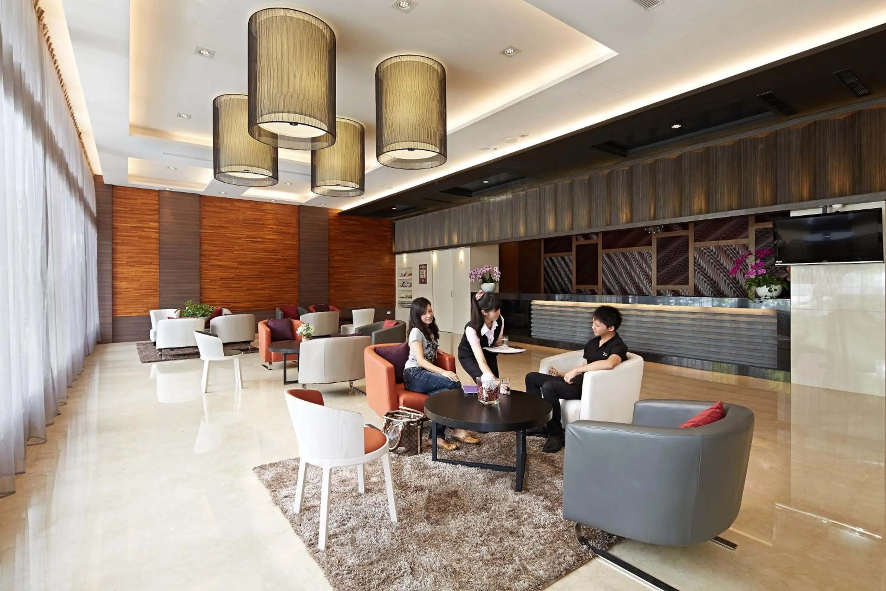 Lobby or reception in Guanko Hotel