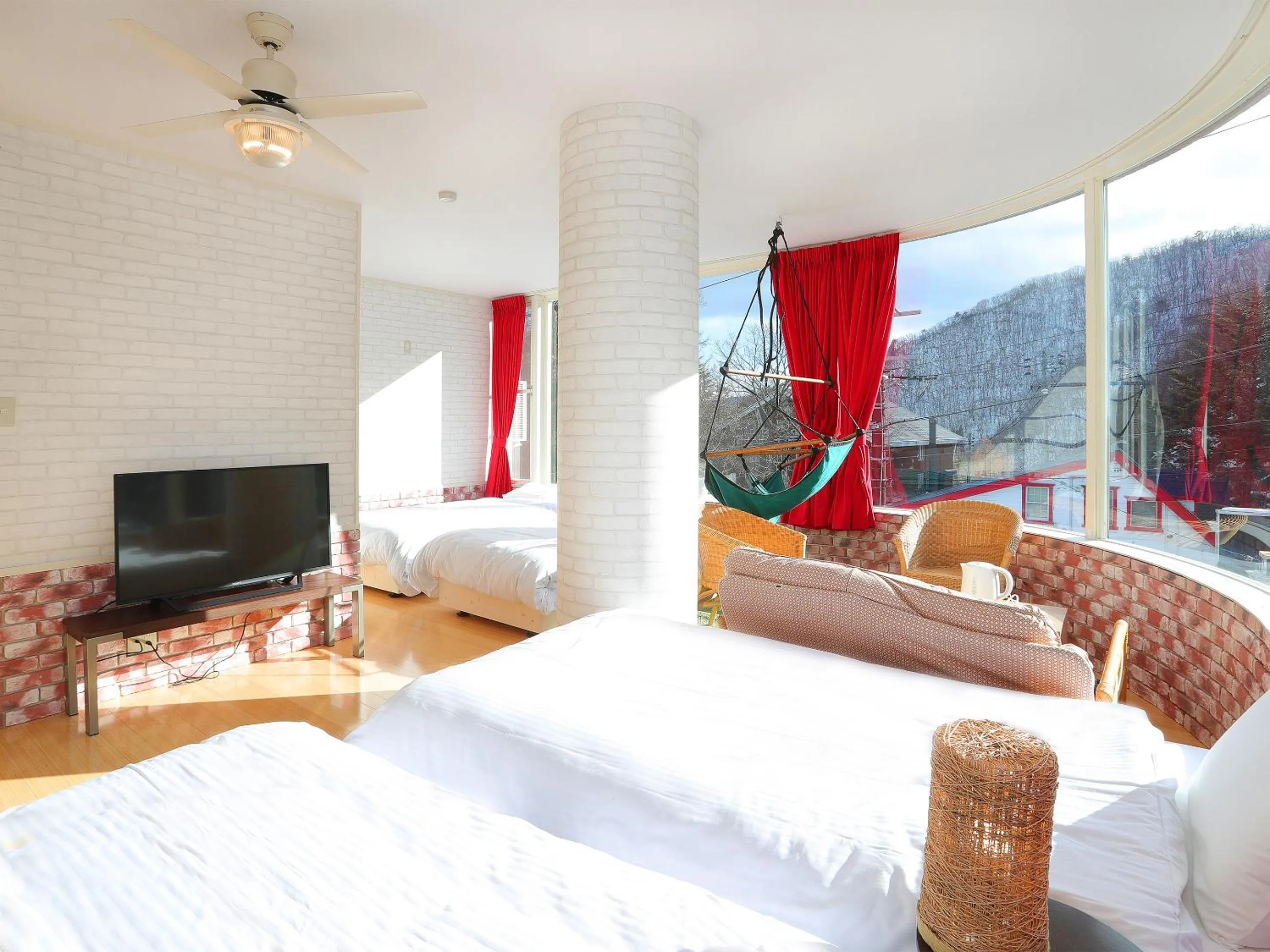 TV and multimedia, Bed in Lift Inn Hakuba Goryu