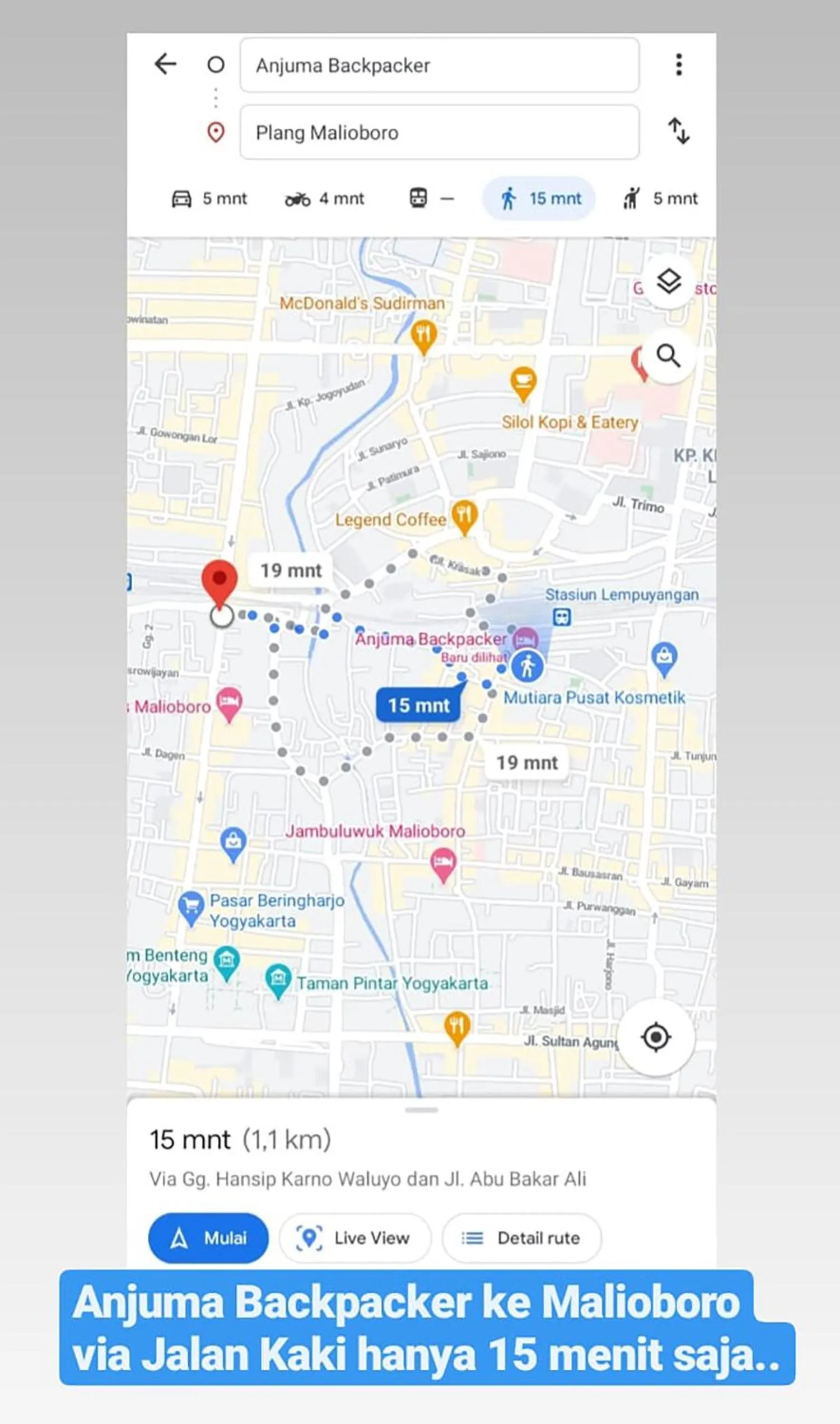 Property logo or sign in Anjuma Backpacker