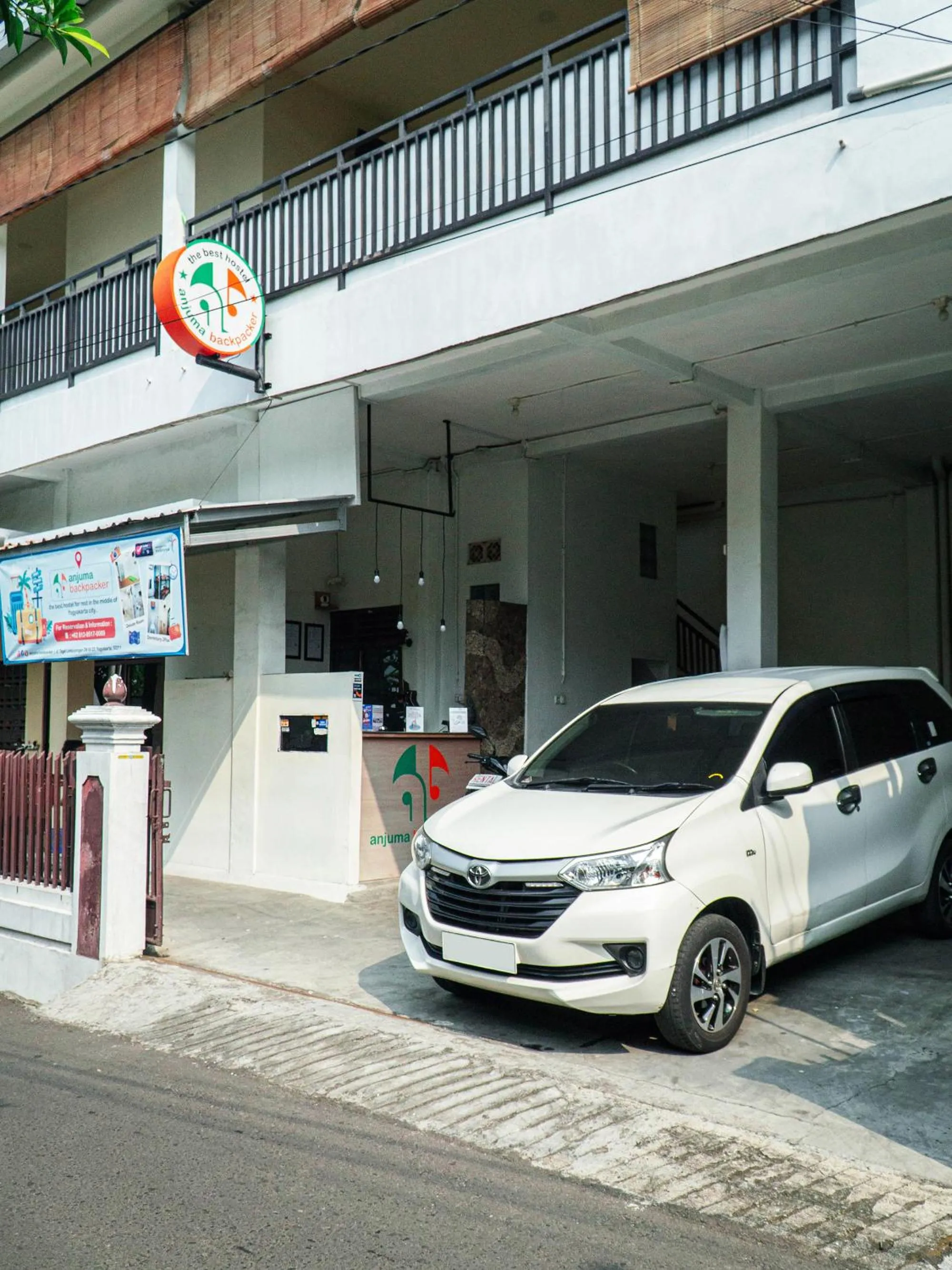 Property building in Anjuma Backpacker