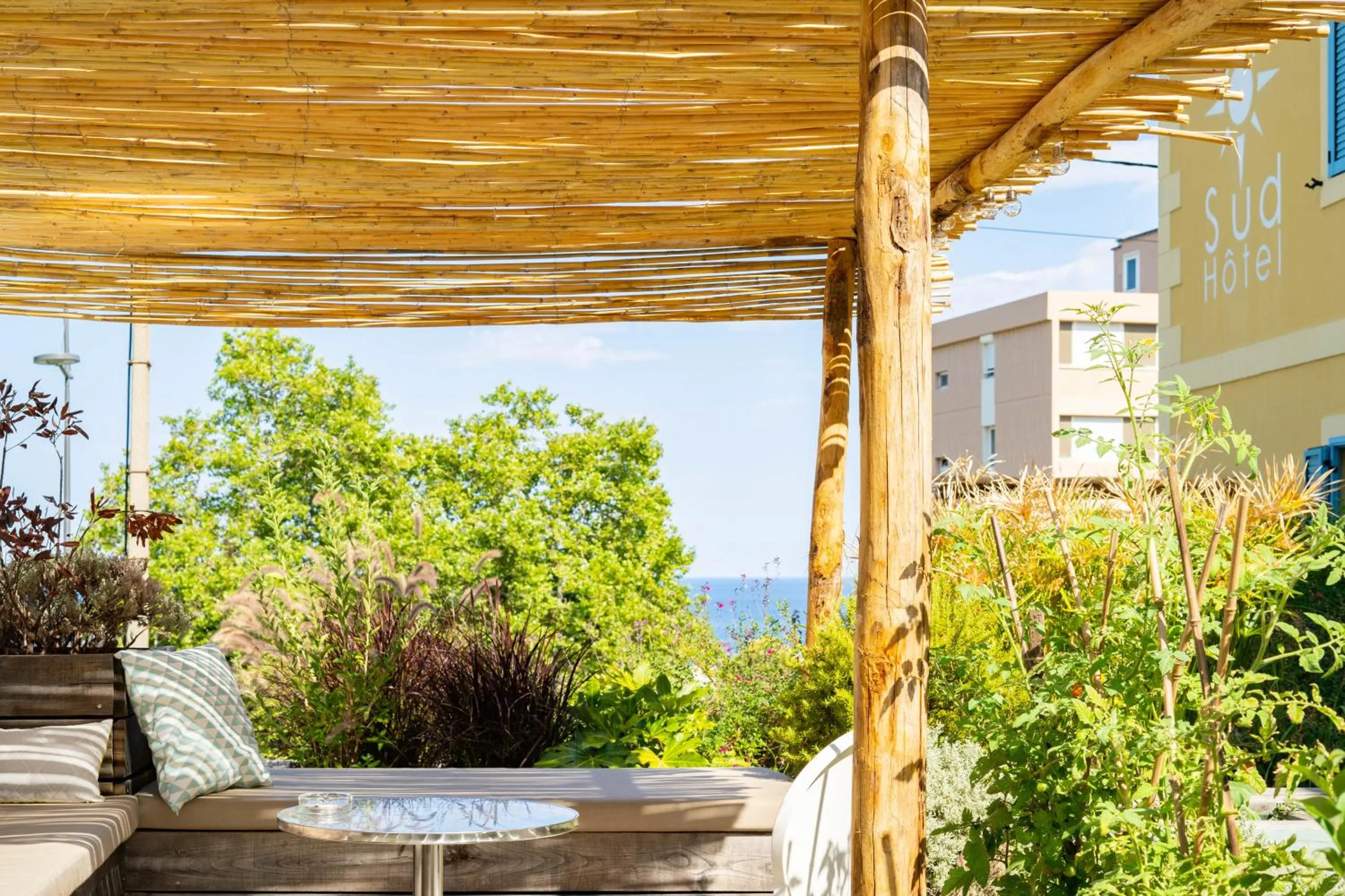 Garden in Sud Hôtel Restaurant