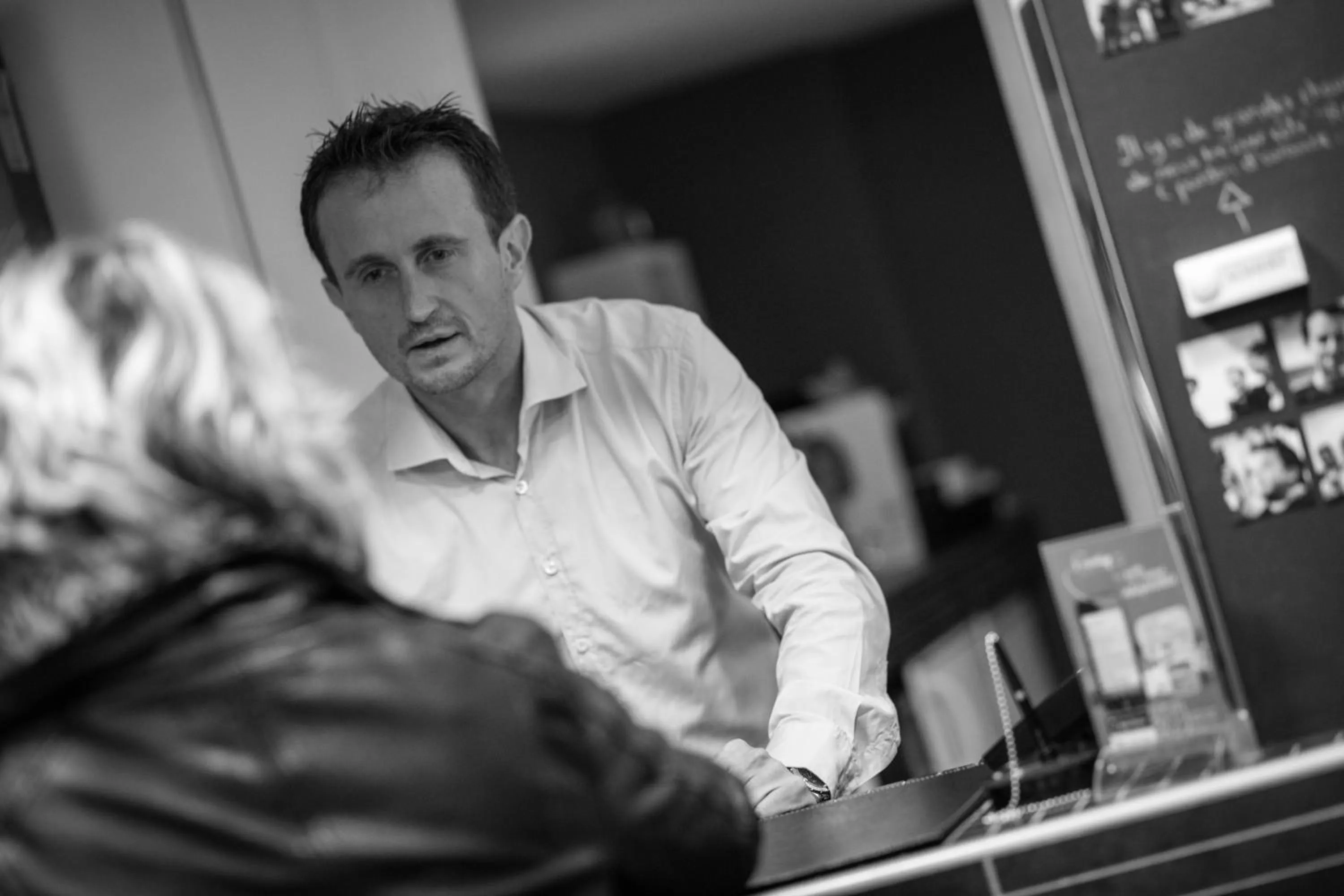 Lobby or reception in Sud Hôtel Restaurant