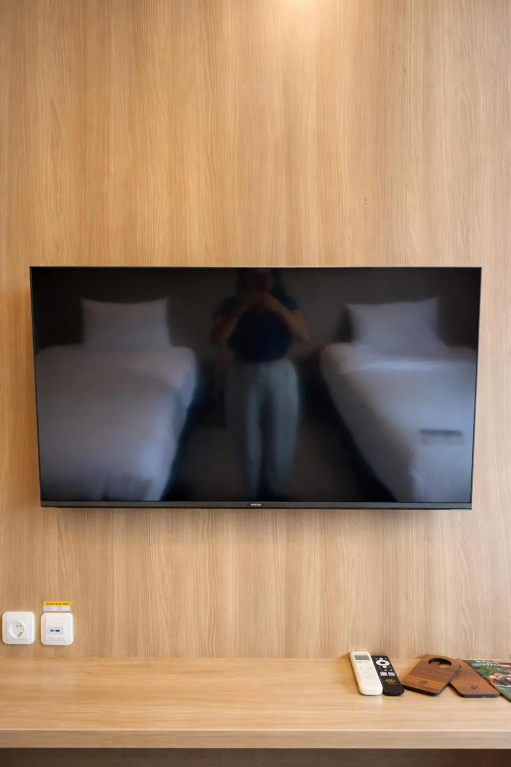 TV and multimedia in Grand Kuta Hotel Lombok - Pool - 43 inch Google TV - Strong 60Mbps WiFi - New Enhanced Management